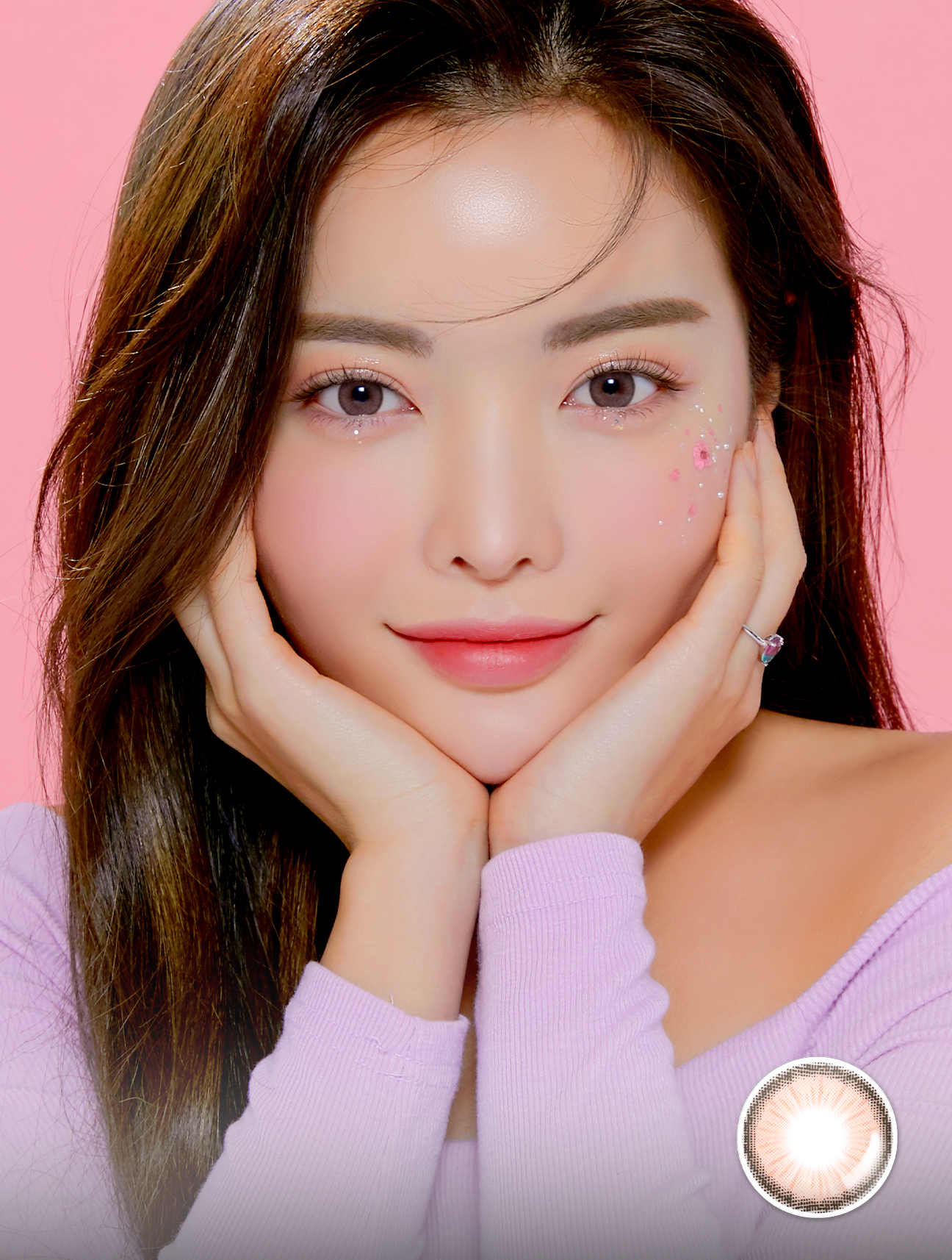 LENSME 月拋 Holoris Blossom Pink(2片裝)