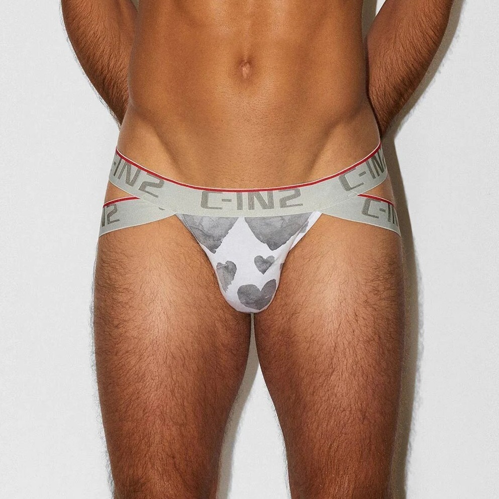 C-IN2 C8228  X-Jock 後空內褲｜普普藝術印花｜穩定支撐｜運動必備 ｜新品【G-Punch】