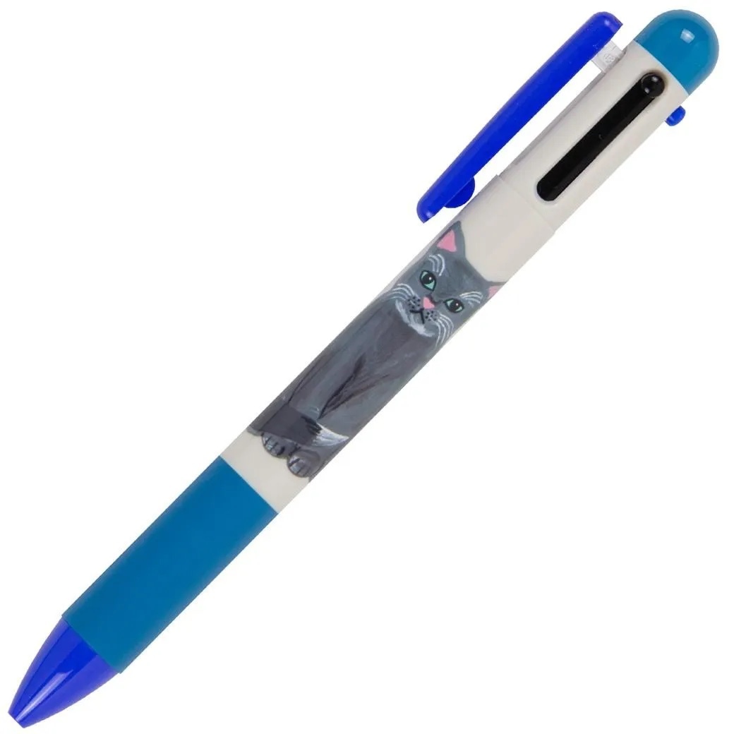 袖山嘉穗子_貓 三色筆＋自動鉛筆｜ 日本Greeting Life