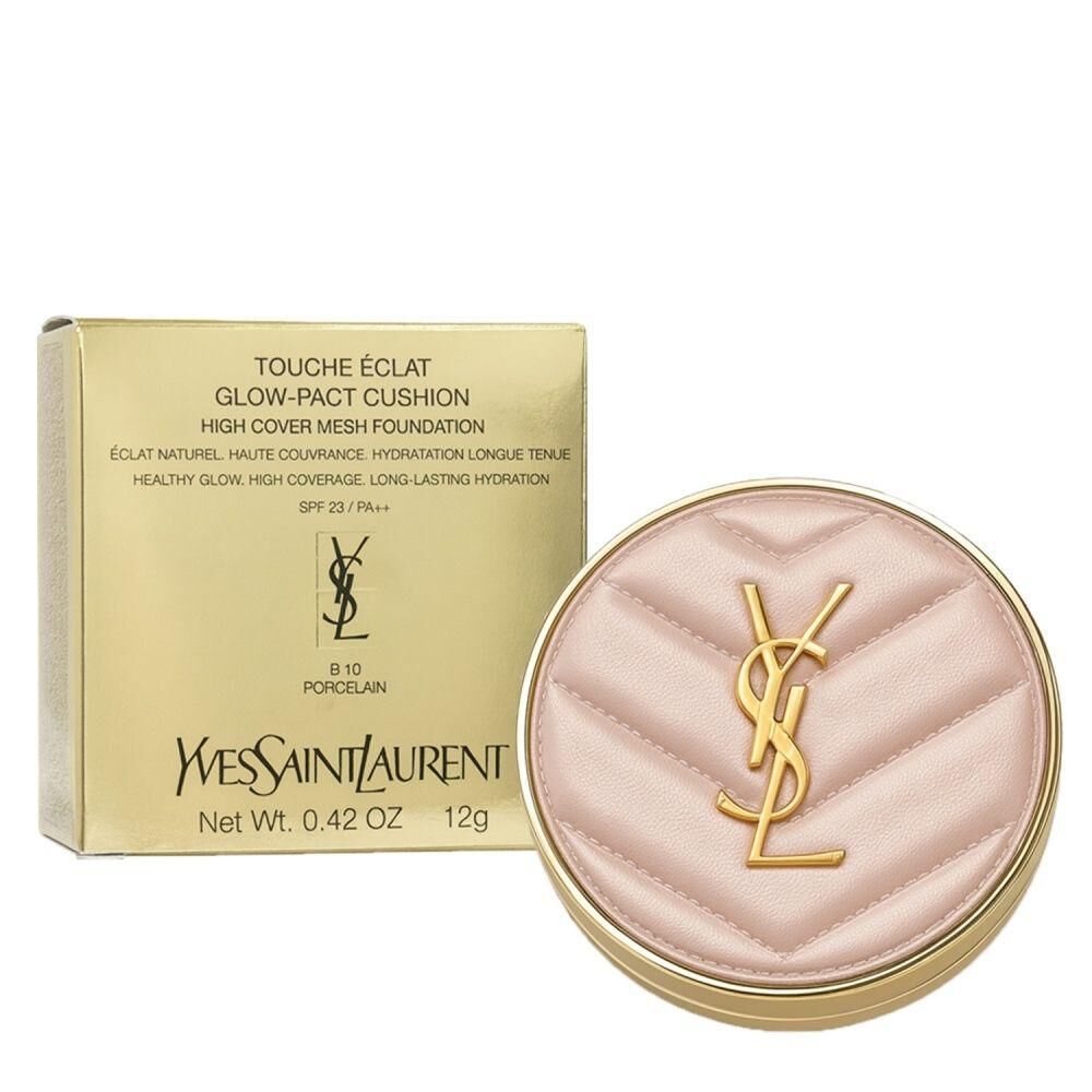 預 購 產 品 (7-10個工作天到貨)丨YSL 持久輕透粉色皮革氣墊 SPF23/PA++ 12g丨5g