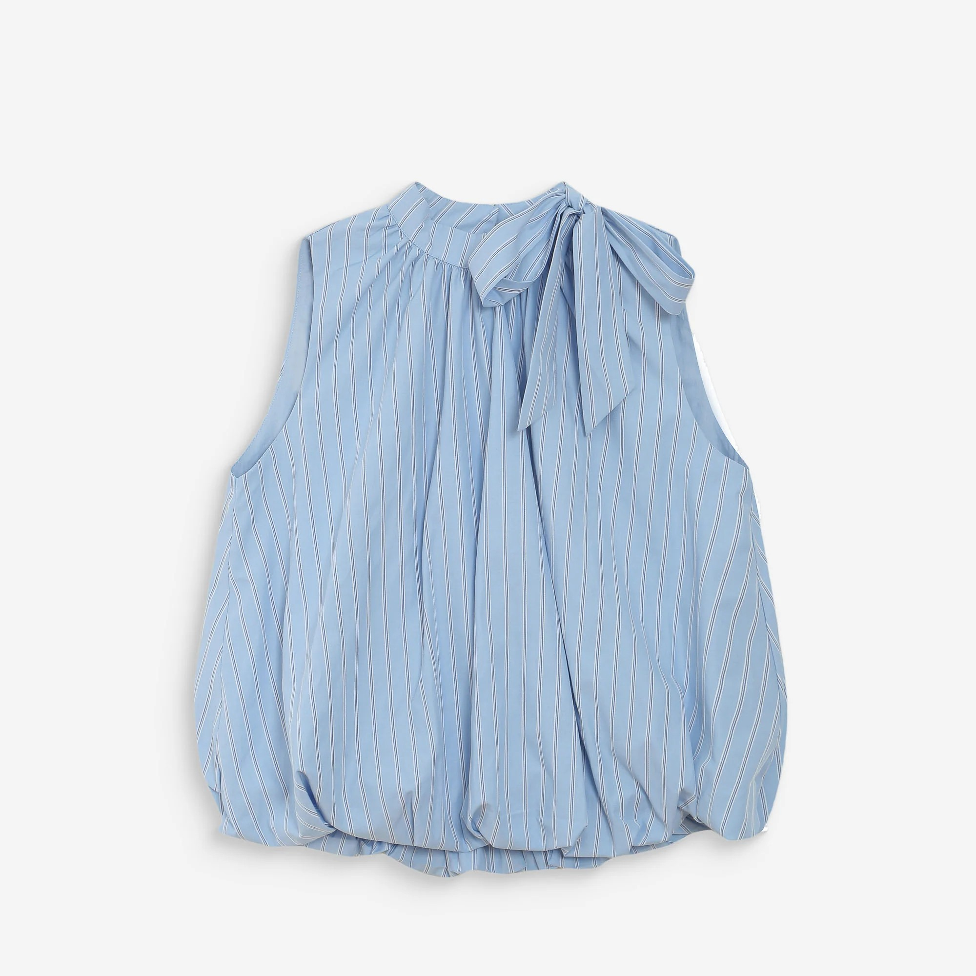 1GM0329-054 [GRACE & MILA] Balloon Poplin Top Bleuet Vanya Blueet #SS2617111 (C-EU-E)