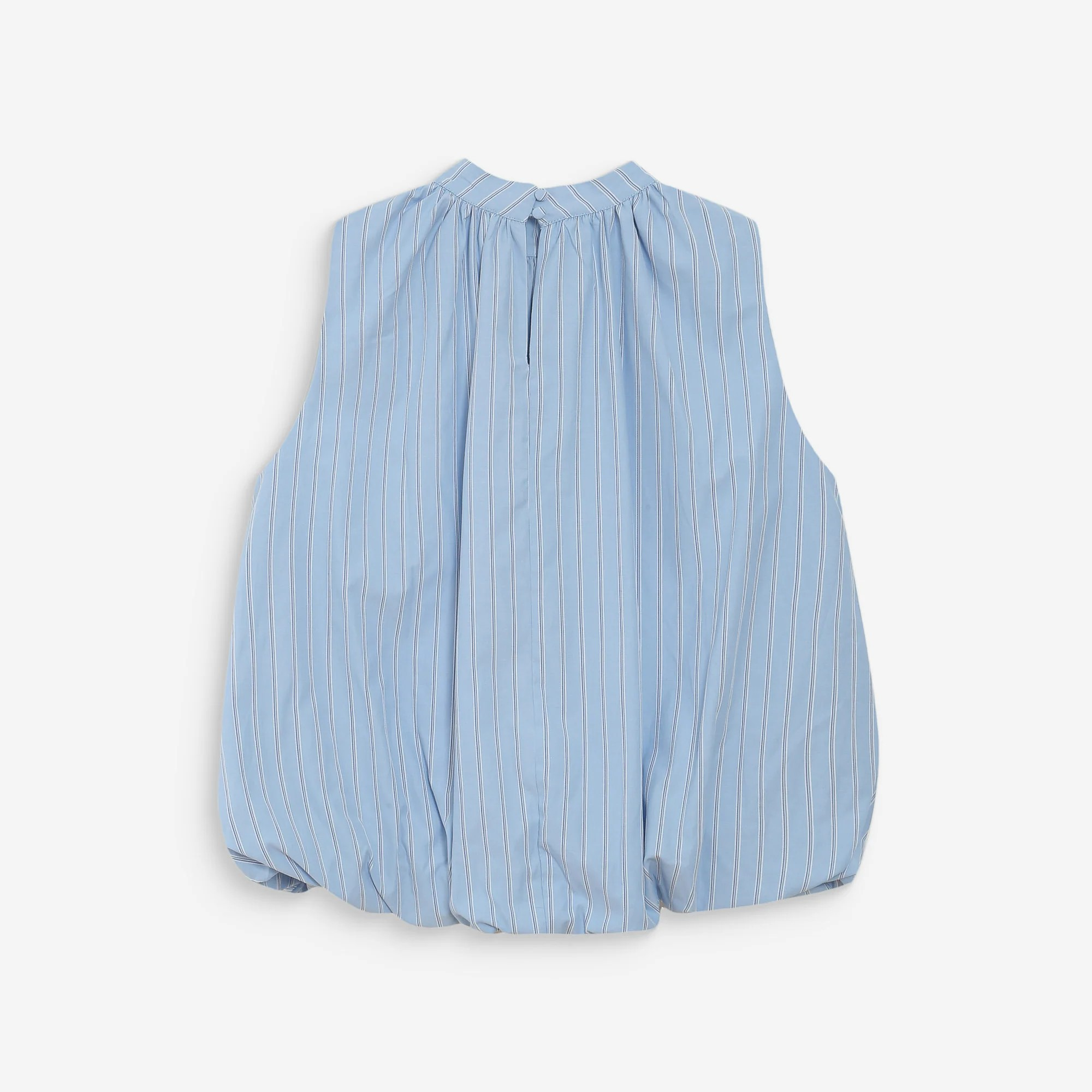 1GM0329-054 [GRACE & MILA] Balloon Poplin Top Bleuet Vanya Blueet #SS2617111 (C-EU-E)