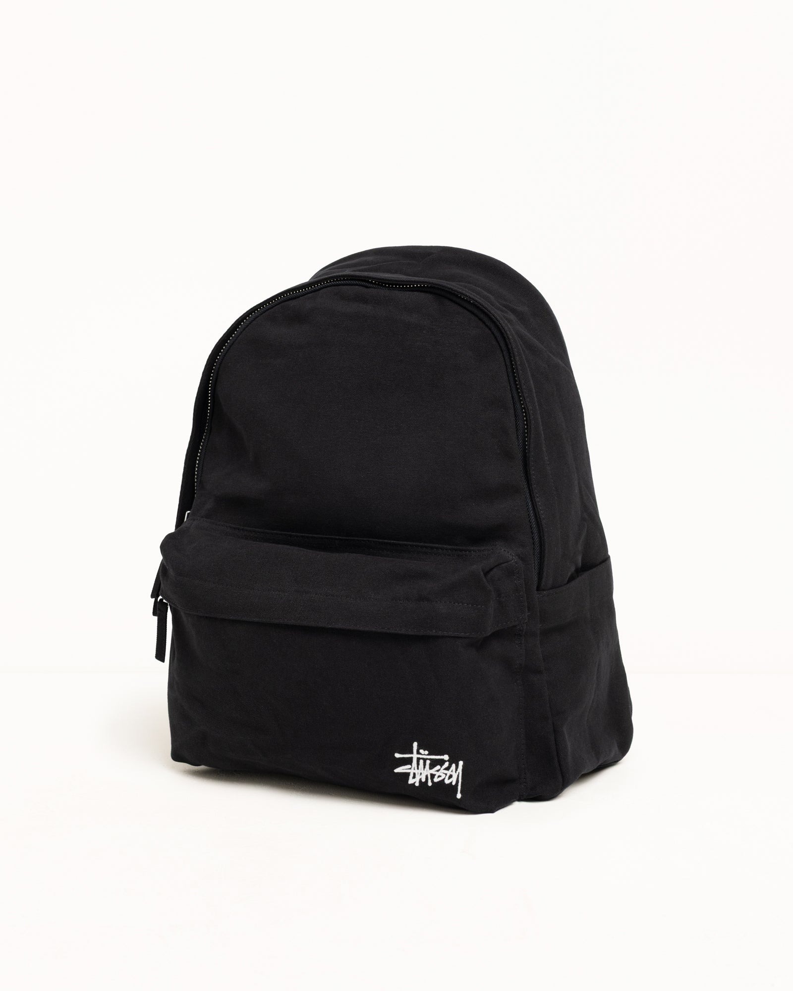 STUSSY CANVAS BACKPACK  Black 黑色