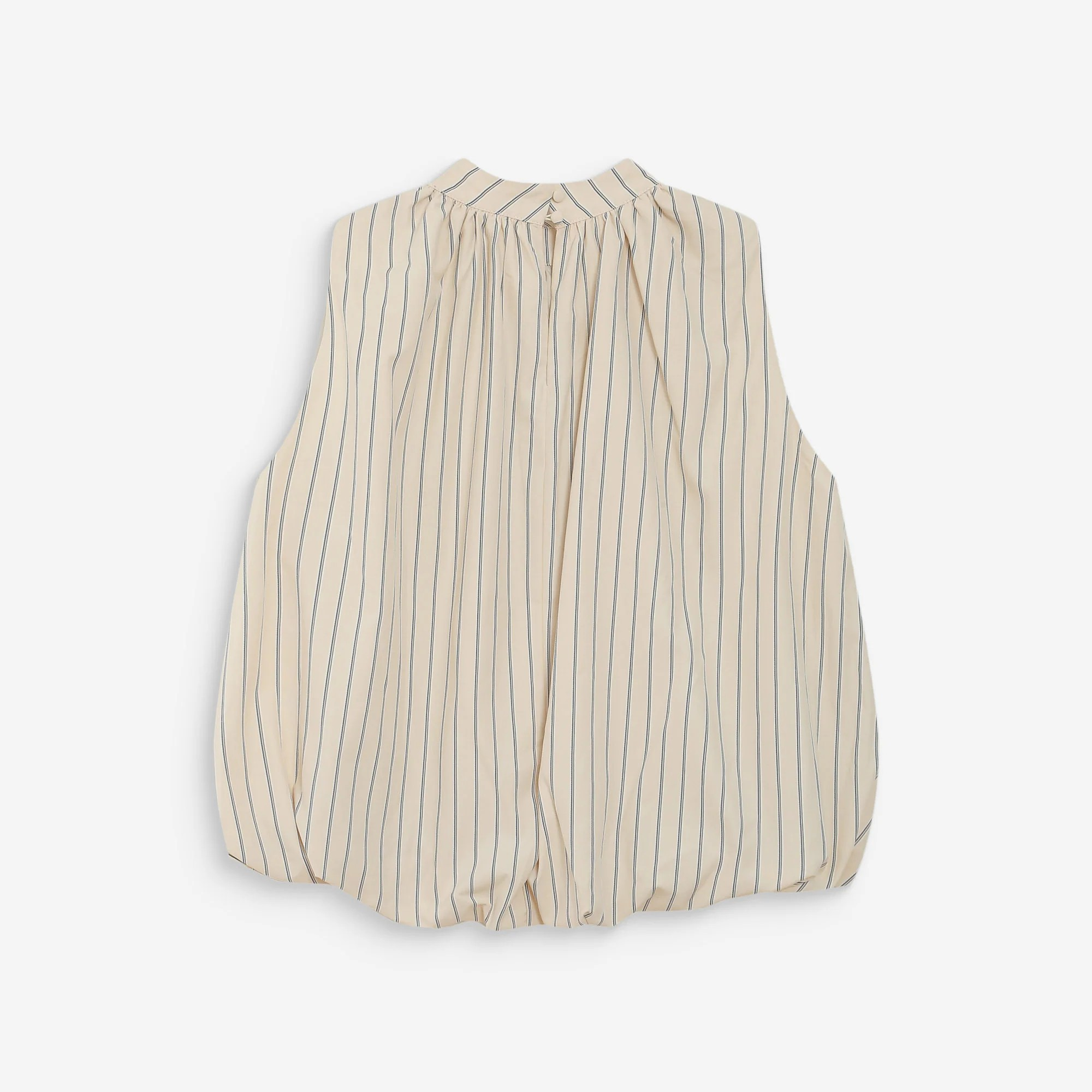 1GM0329-055 [GRACE & MILA] Balloon Poplin Top Bleuet Vanya Vanilla #SS2617111 (C-EU-E)