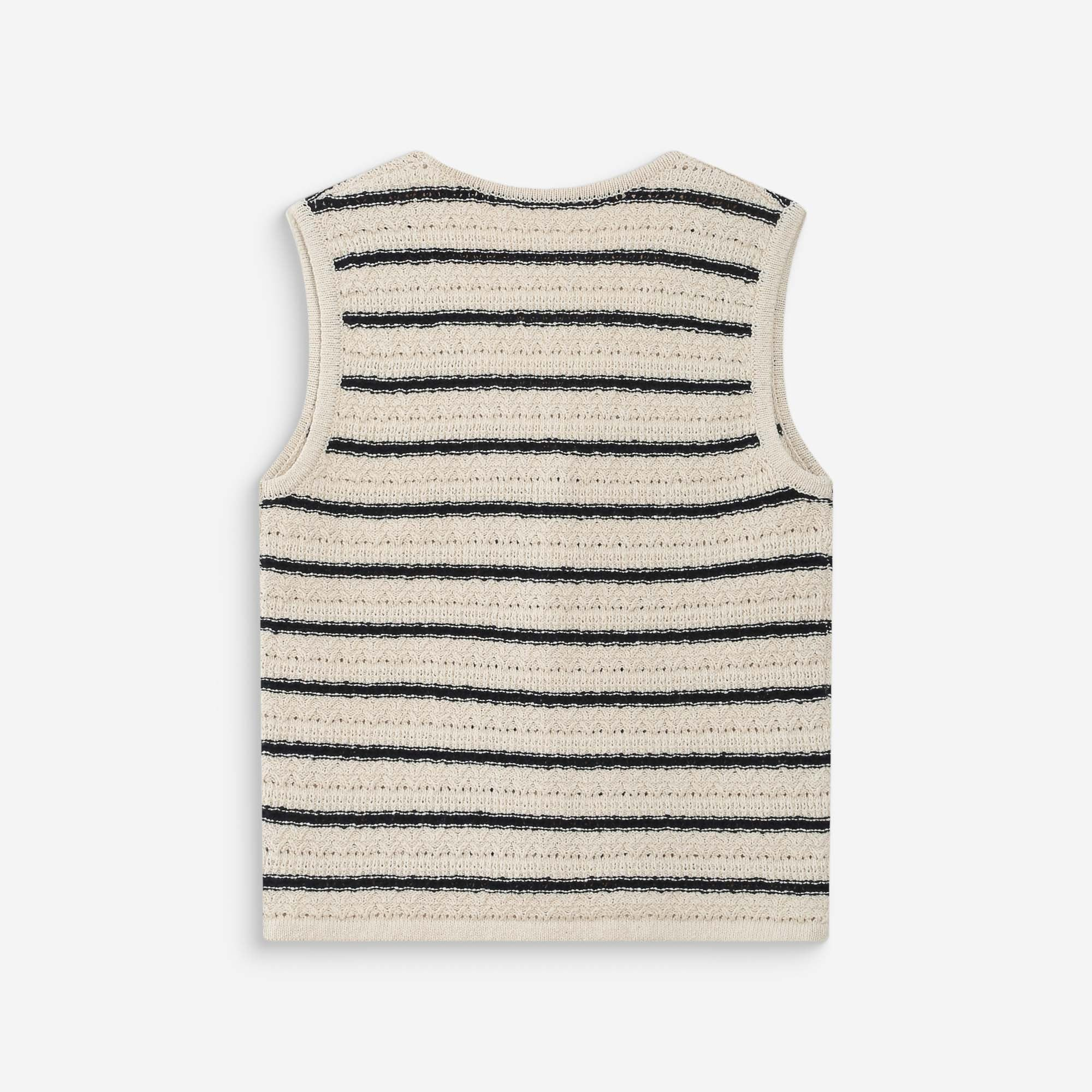 1GM0329-056 [GRACE & MILA] Sleeveless Vest Ecru Vincennes #SS2617123 (C-EU-E)