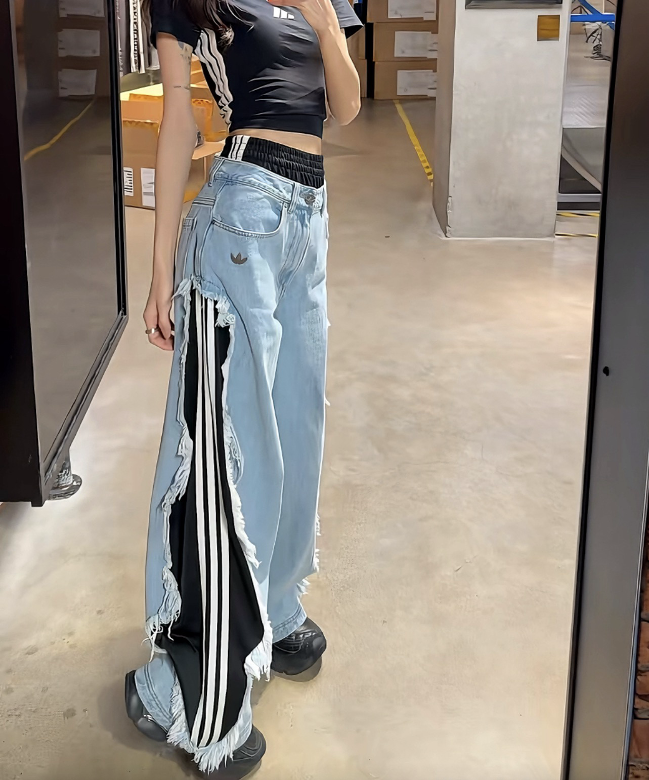 預訂| ADIDAS ADILENIUM 牛仔褲 KY5192