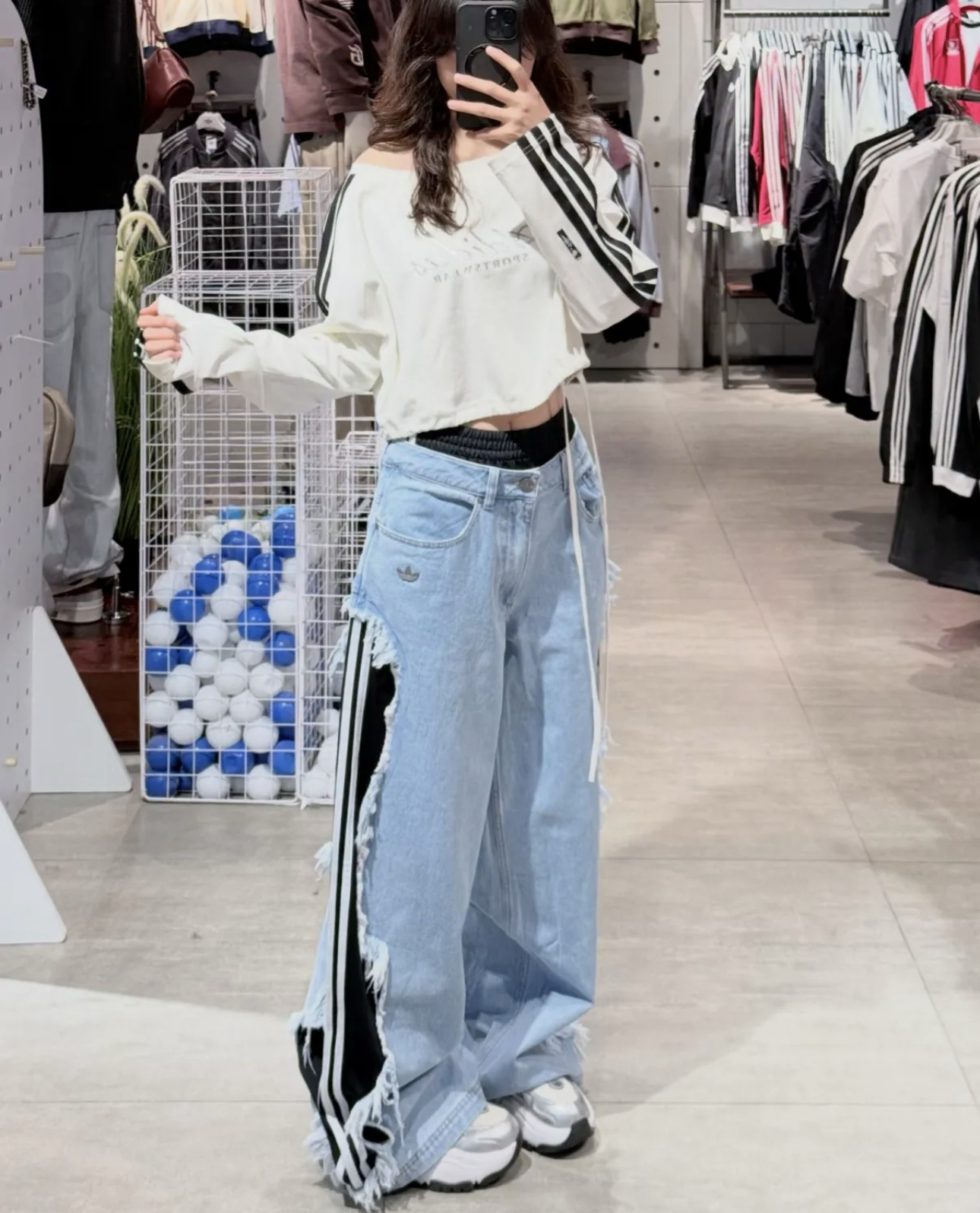 預訂| ADIDAS ADILENIUM 牛仔褲KY5192