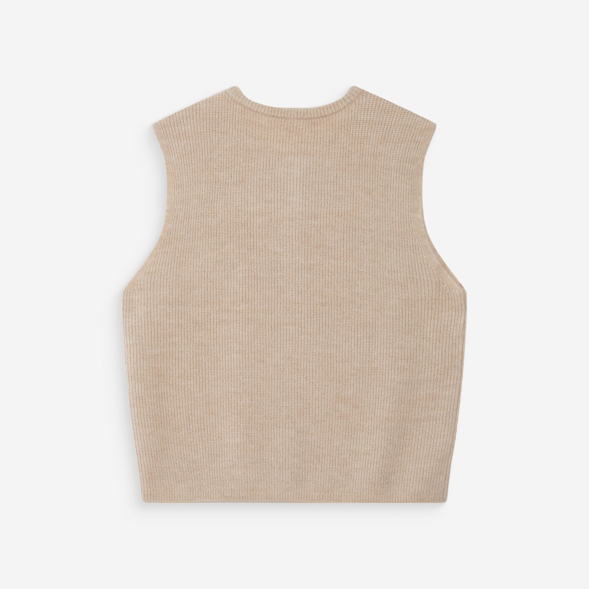 1GM0329-059 [GRACE & MILA] Sleveless Cardigan Beige Vollando #SS2617129 (C-EU-E)