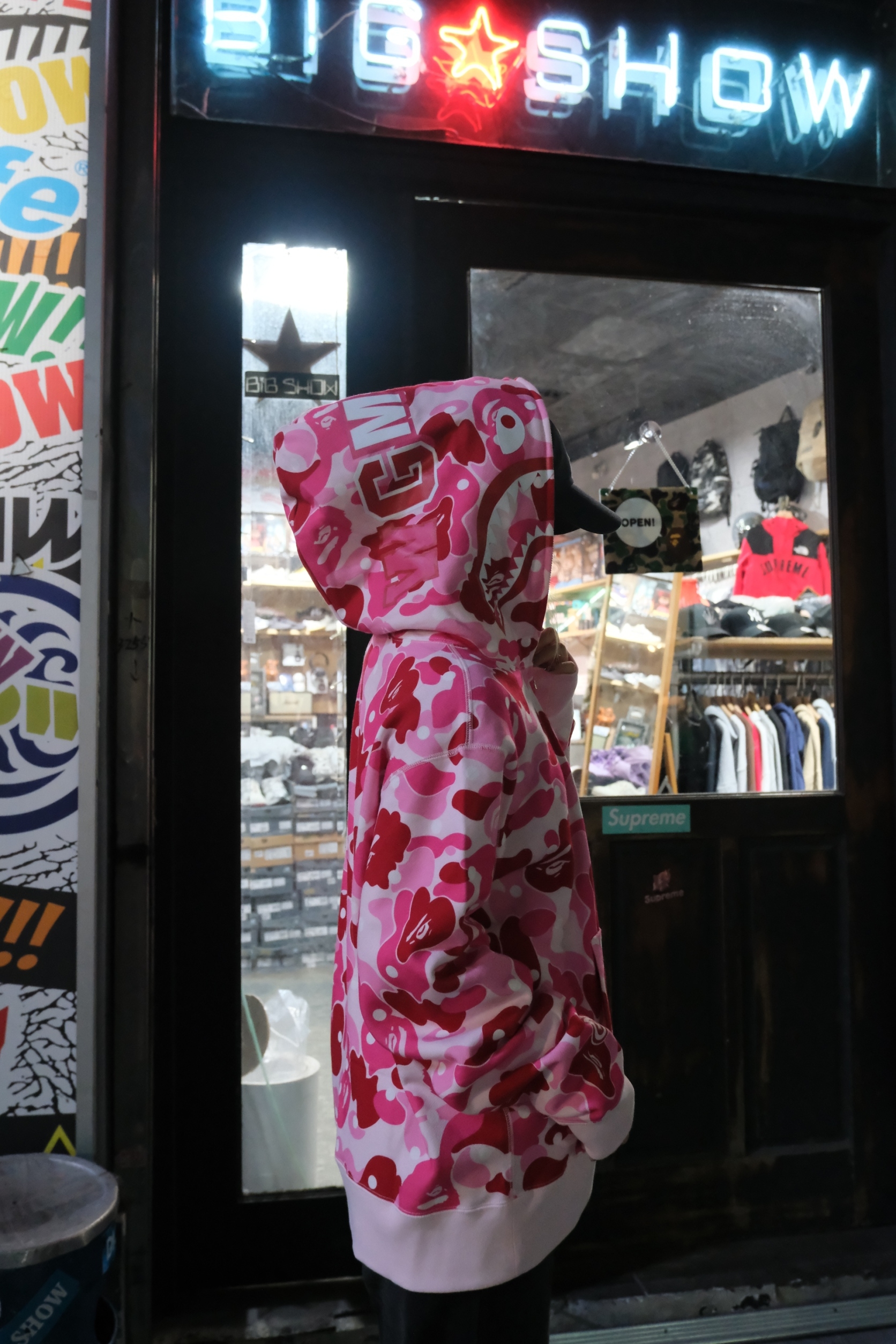 BAPE ABC DOT SHARK FULL ZIP HOODIE 點點 鯊魚外套 1L80115302