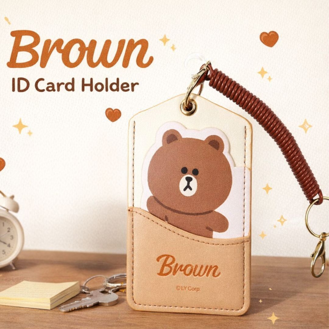LINE FRIENDS | 八達通 |證件套 |Brown