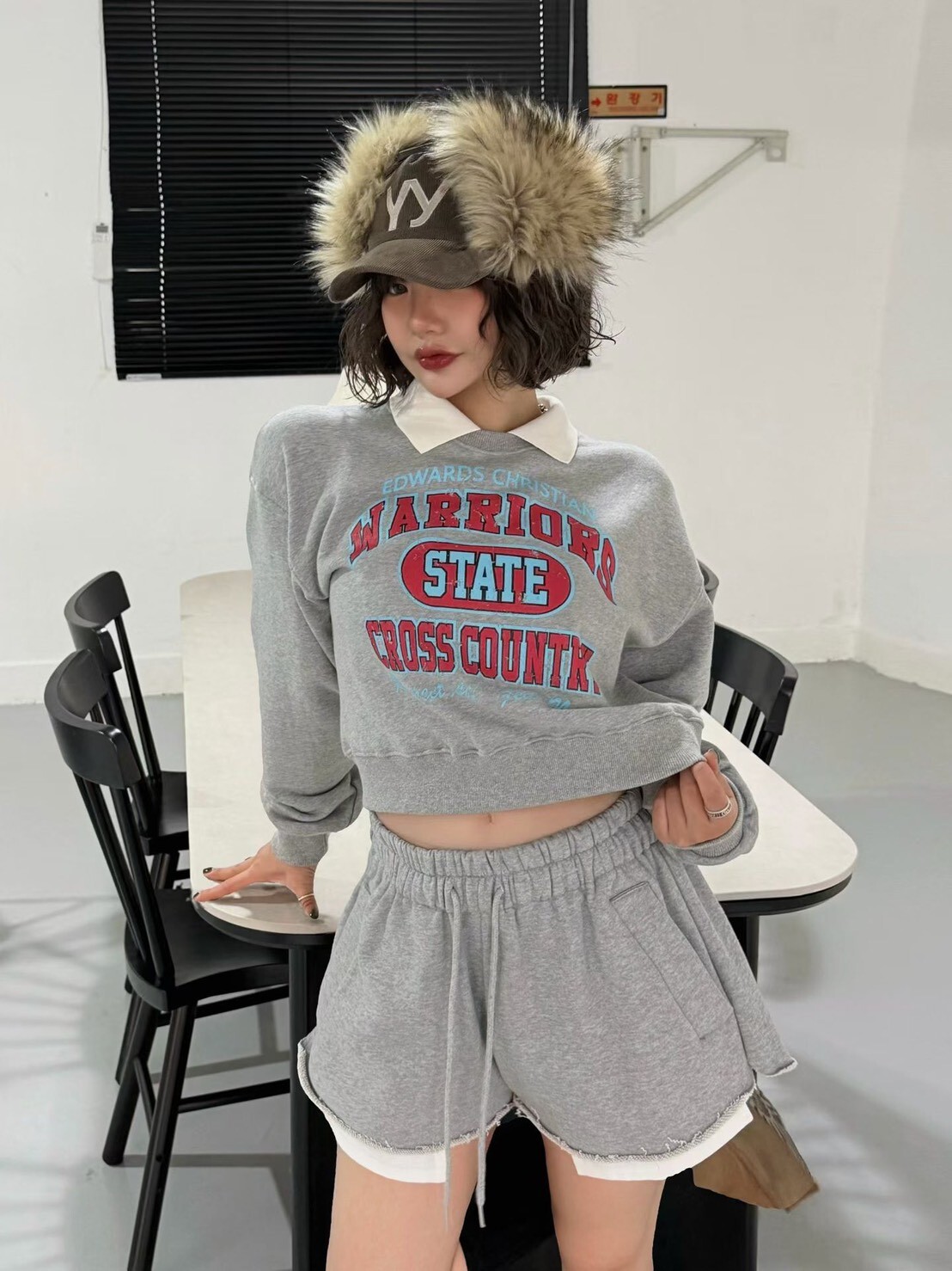 STATE白領衛衣  短褲(分售)