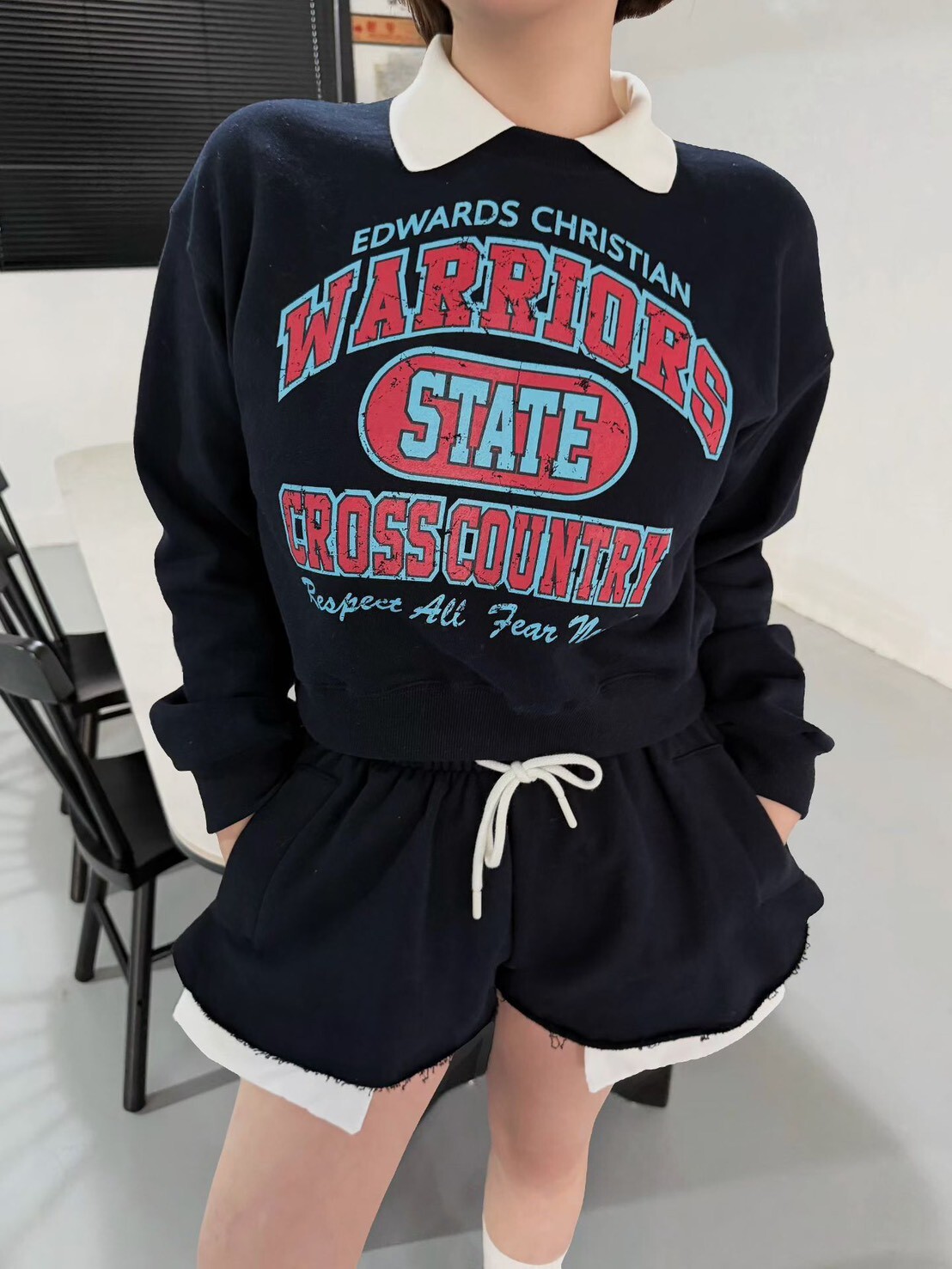 STATE白領衛衣  短褲(分售)