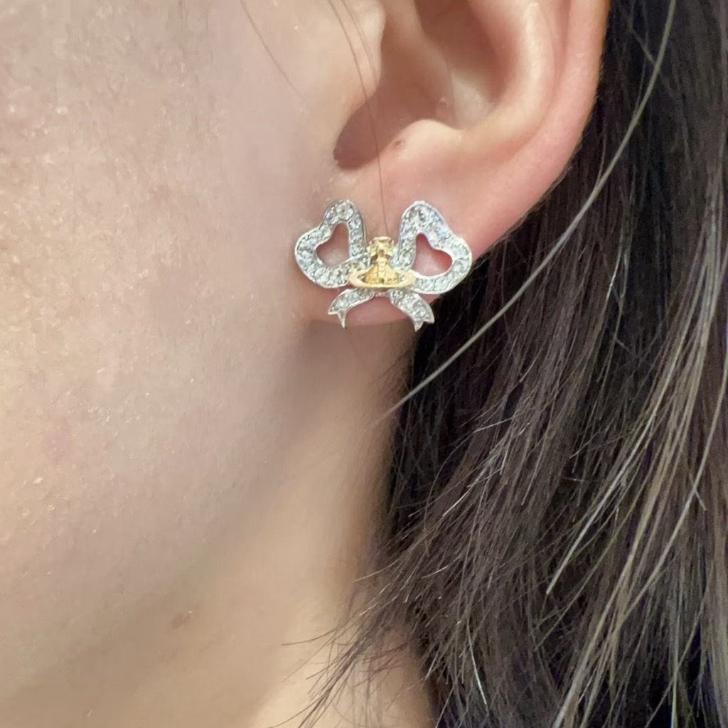 ❰ 香港現貨 ❱ Vivienne Westwood Rigoberta Earrings (Silver)