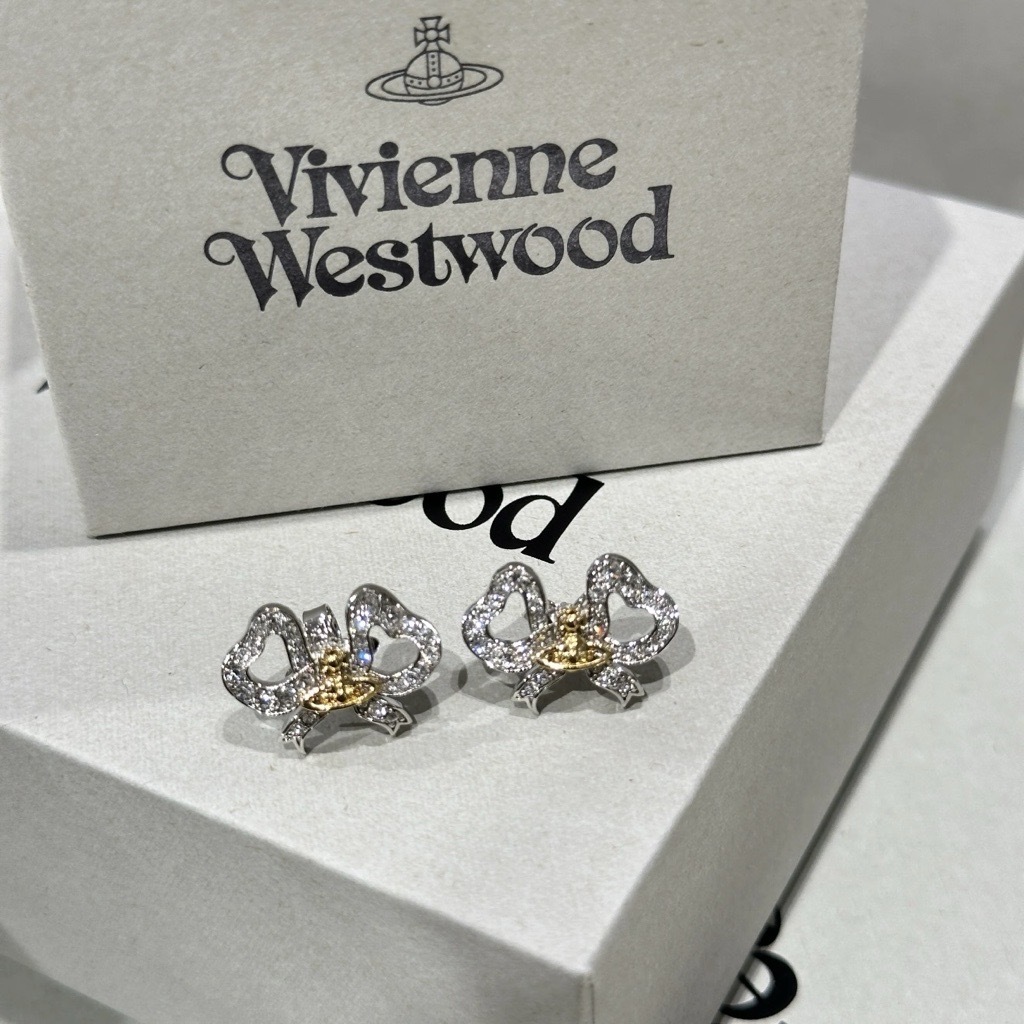 ❰ 香港現貨 ❱ Vivienne Westwood Rigoberta Earrings (Silver)