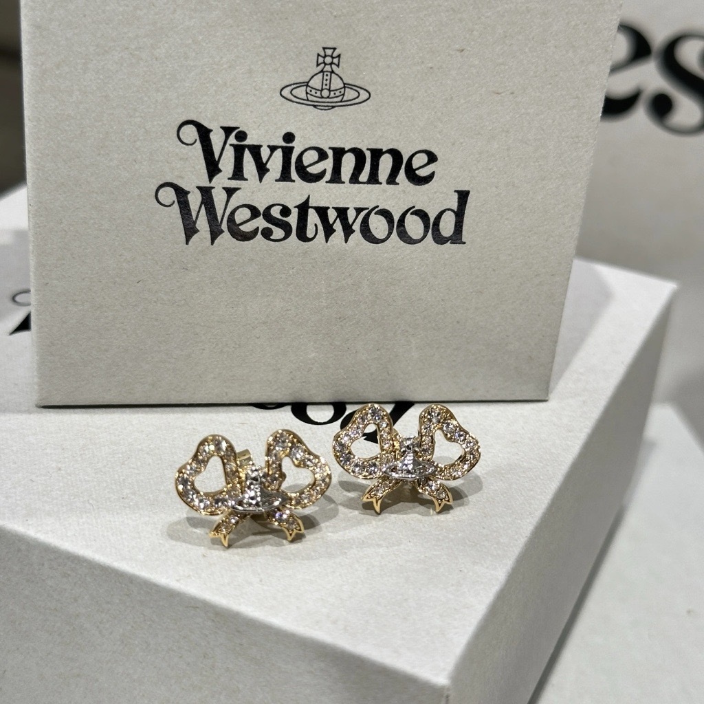 ❰ 香港現貨 ❱ Vivienne Westwood Rigoberta Earrings (Gold)