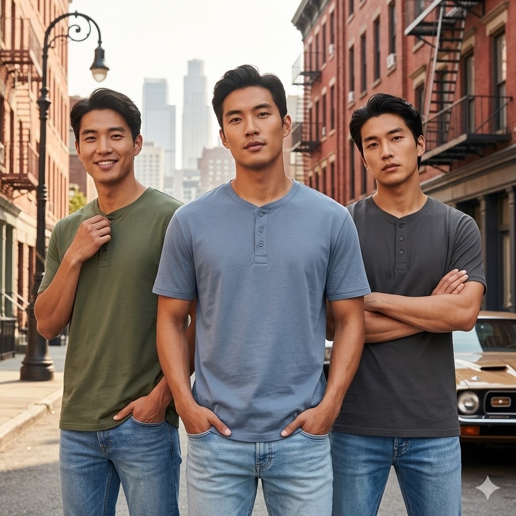 【預購】GAP Henley H031751 男裝短袖TEE