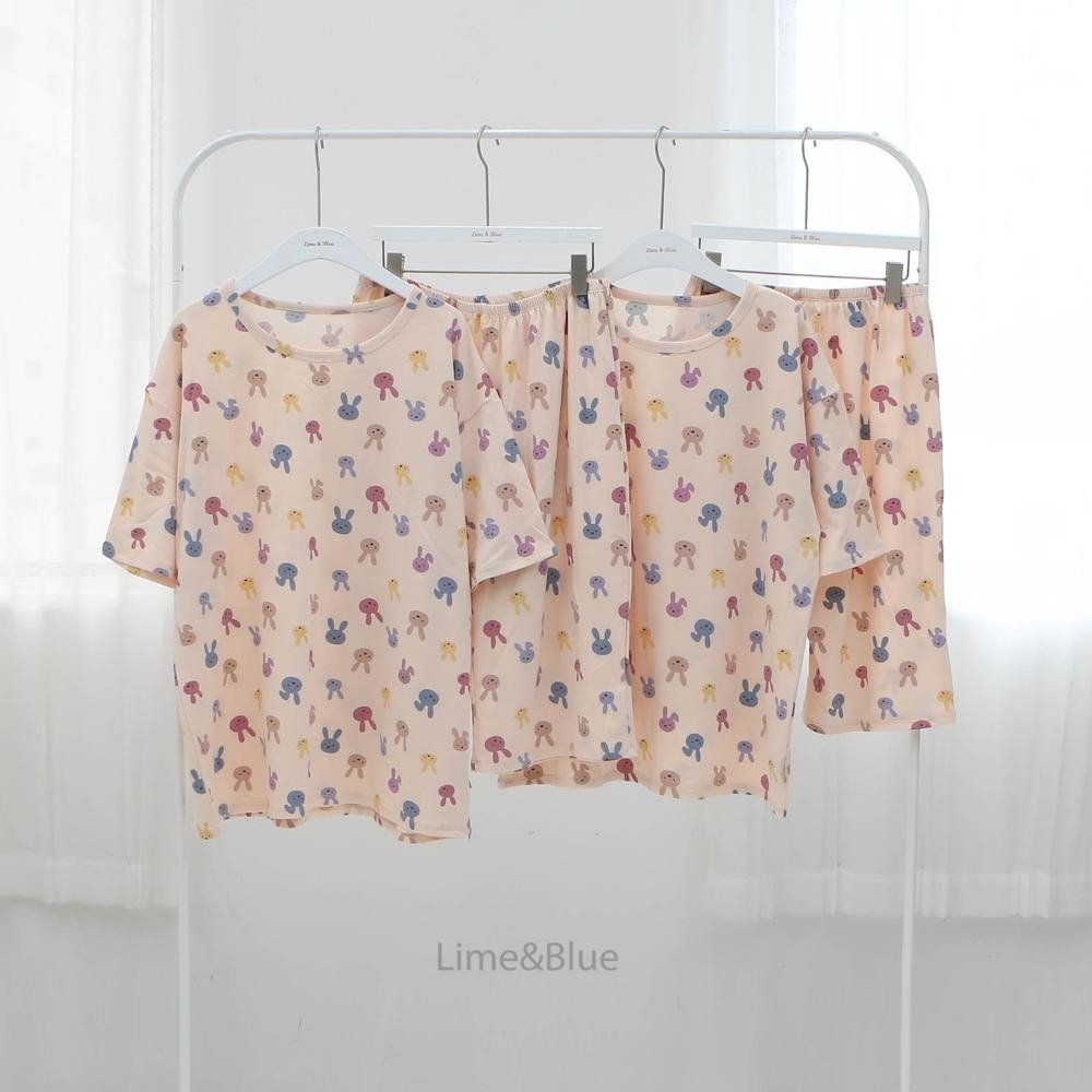 Lime&Blue Rabbit Bunny Set（Adult）