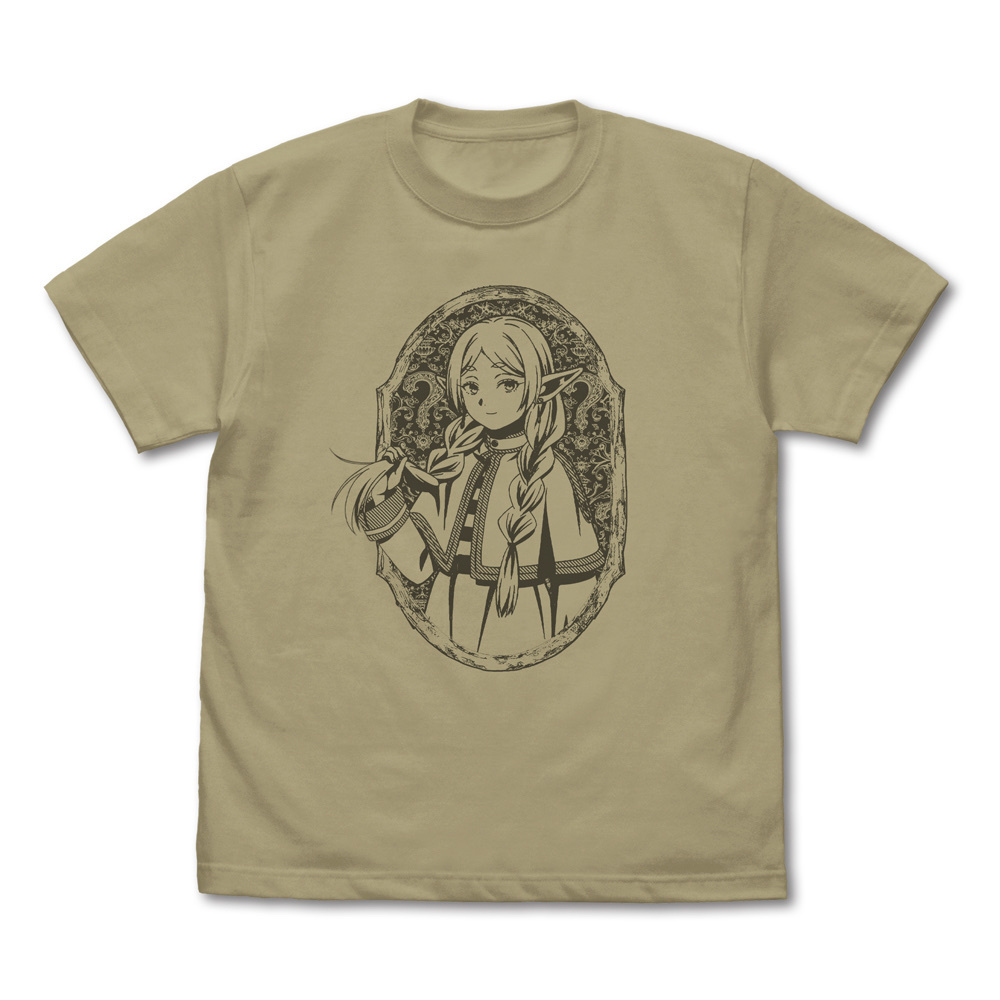 Cospa 033026 三つ編みのフリーレン Tシャツ [葬送のフリーレン] SAND KHAKI