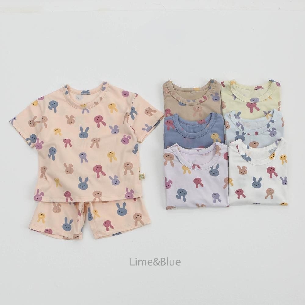 Lime&Blue Rabbit Bunny Set（Kids）