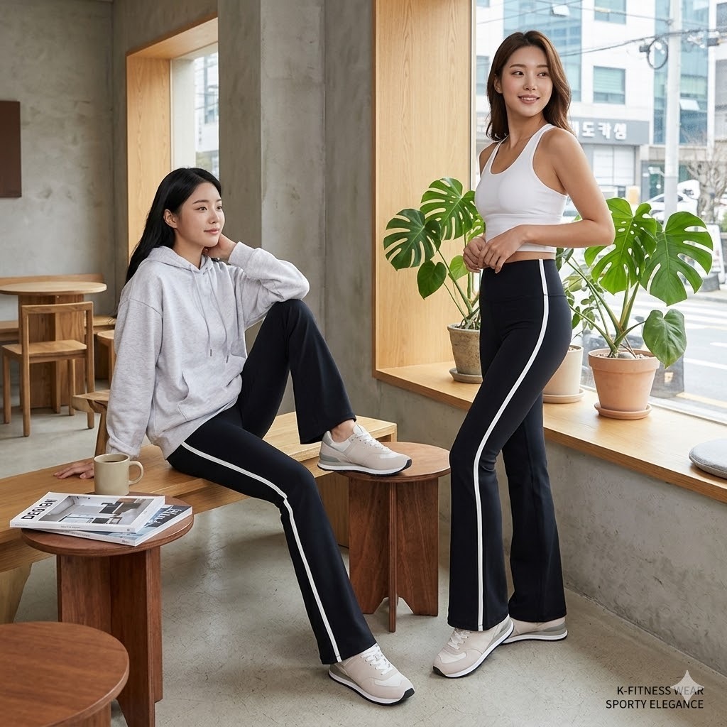 【預購】GapFit  H031752 女裝修身喇叭瑜伽褲