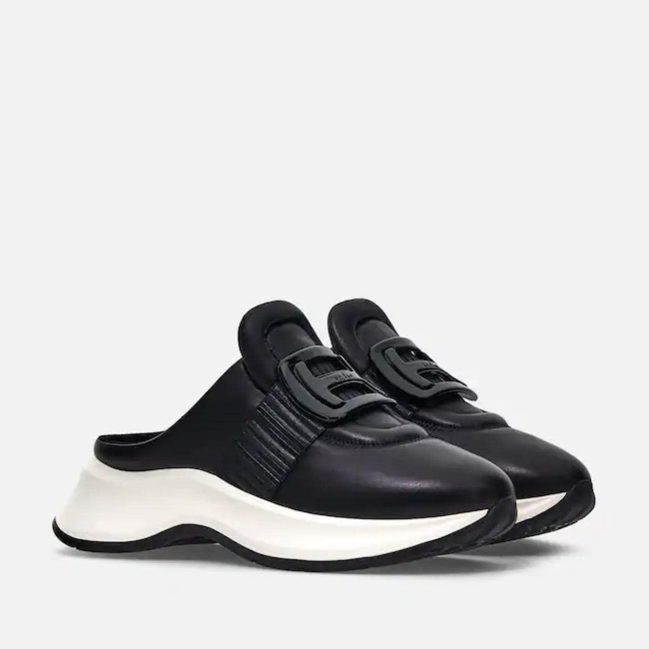Hogan Sabots h585 slip on sneakers black