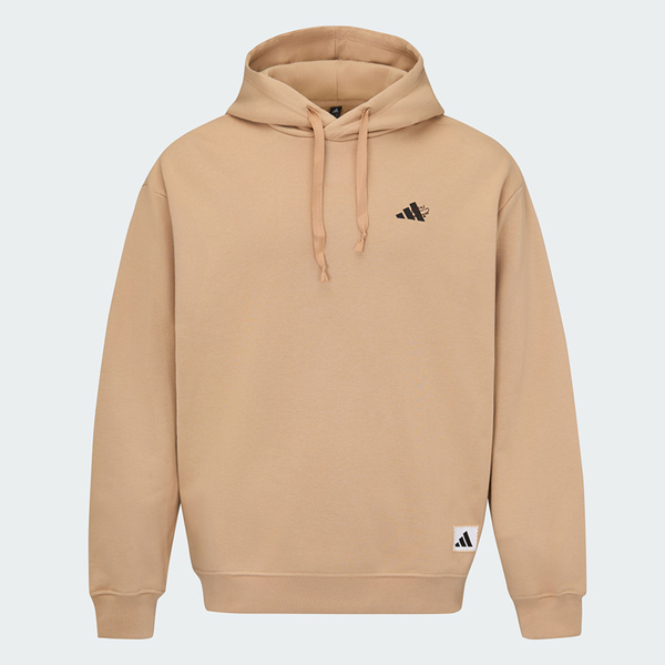 Adidas 愛迪達 Gfx Sports Hood KC5325 男 連帽上衣 帽t 連帽長袖 米 亞版