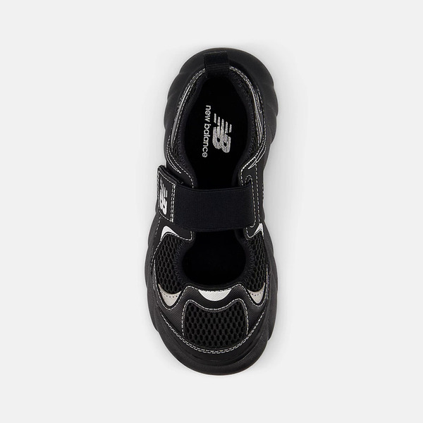 New Balance 紐巴倫 230 Hook And Loop P2302J4 中童 運動休閒涼鞋 瑪莉珍鞋 黑