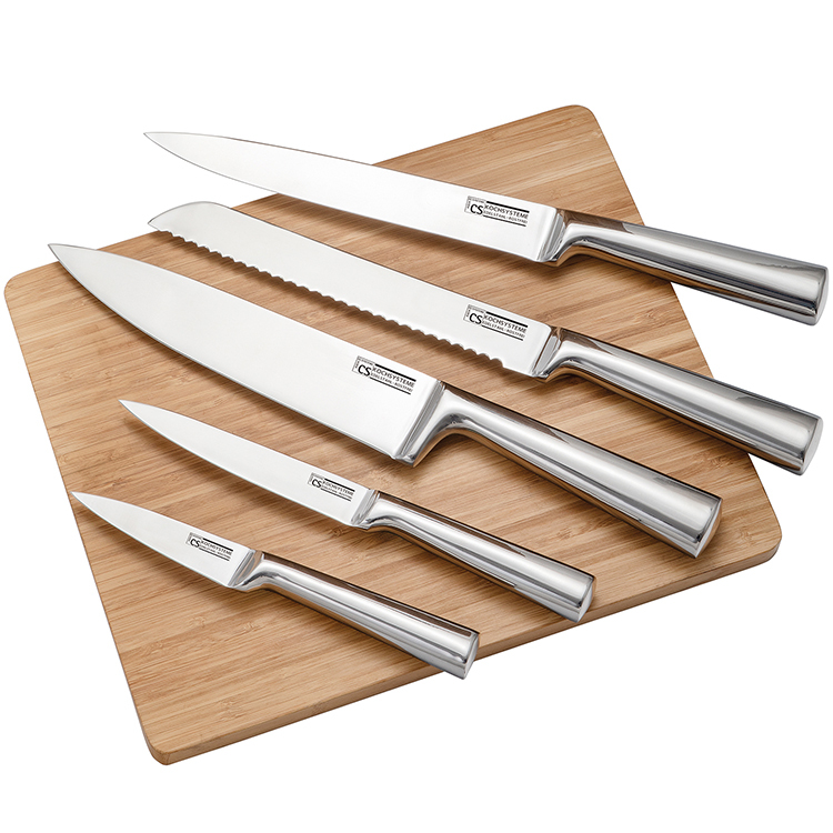 CSK SOEST 7PCS KNIFE SET (With cutting board)