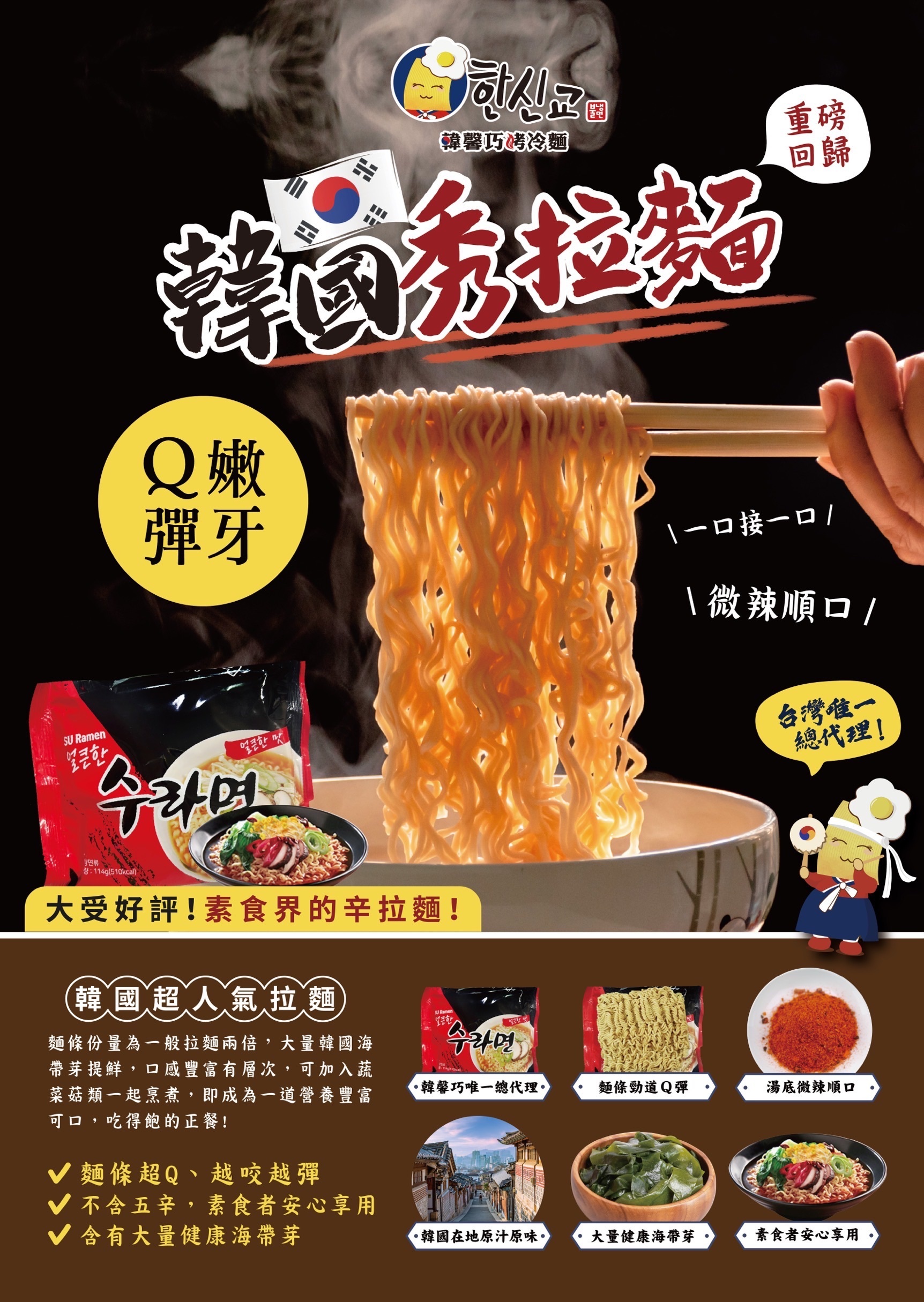 韓國 | 秀拉麵單包