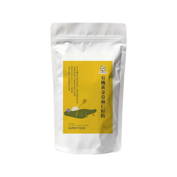 有機黃金亞麻仁籽粉