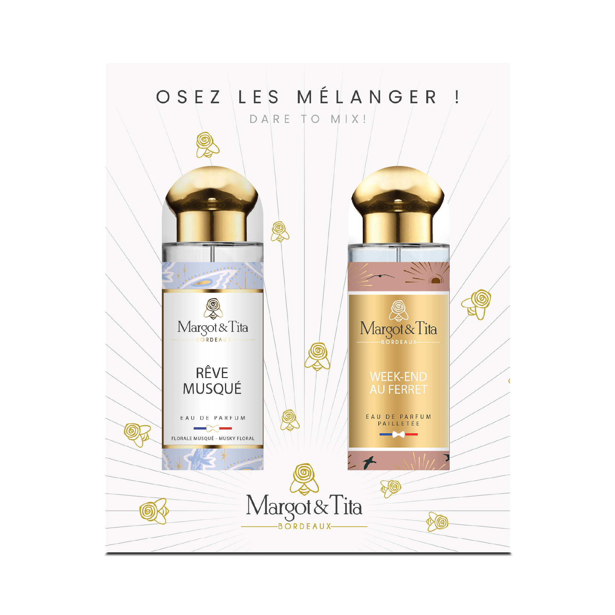 【Margot&Tita】白麝之境+費拉角海灘 混香禮盒