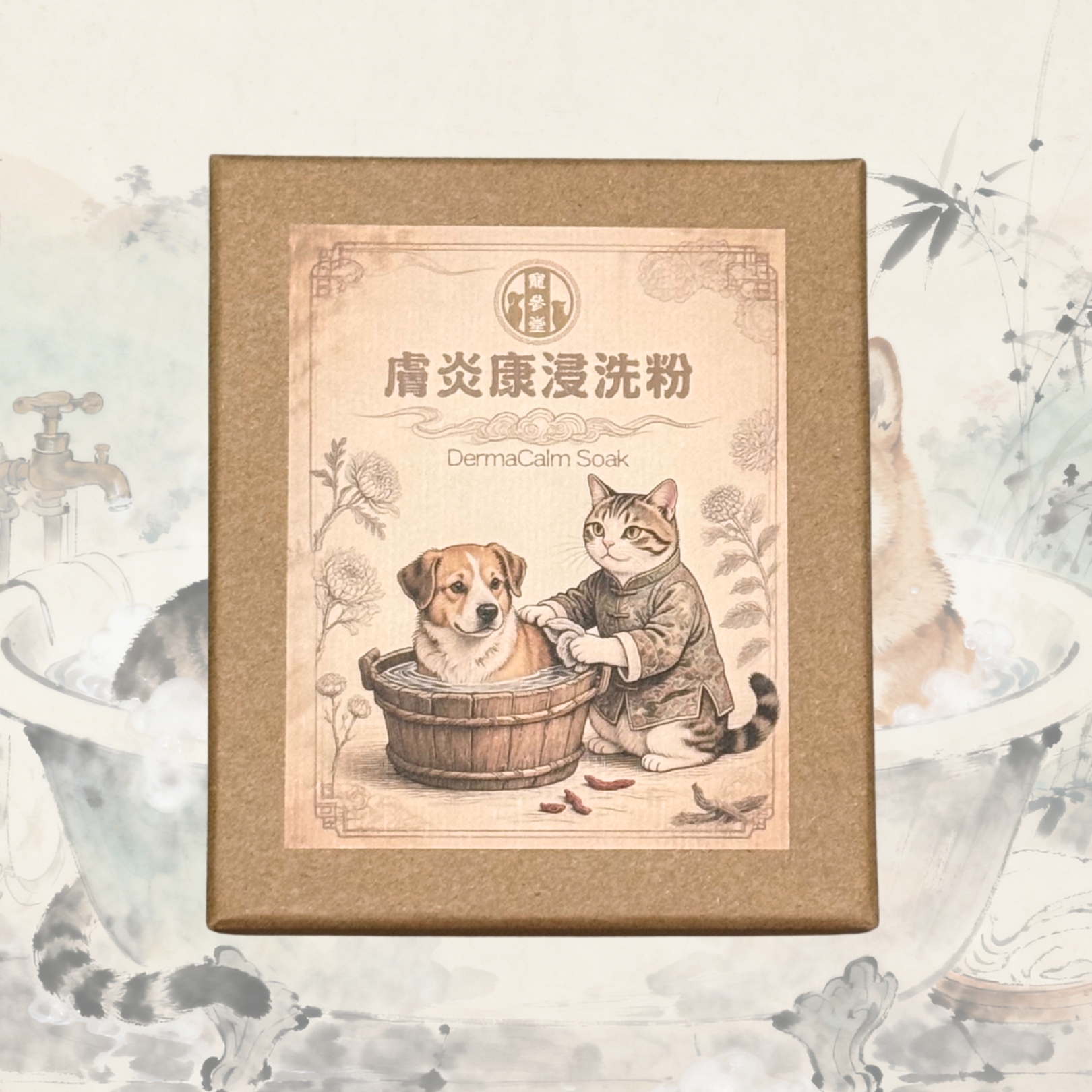 盒裝膚炎康浸洗粉 （20g x 5包）