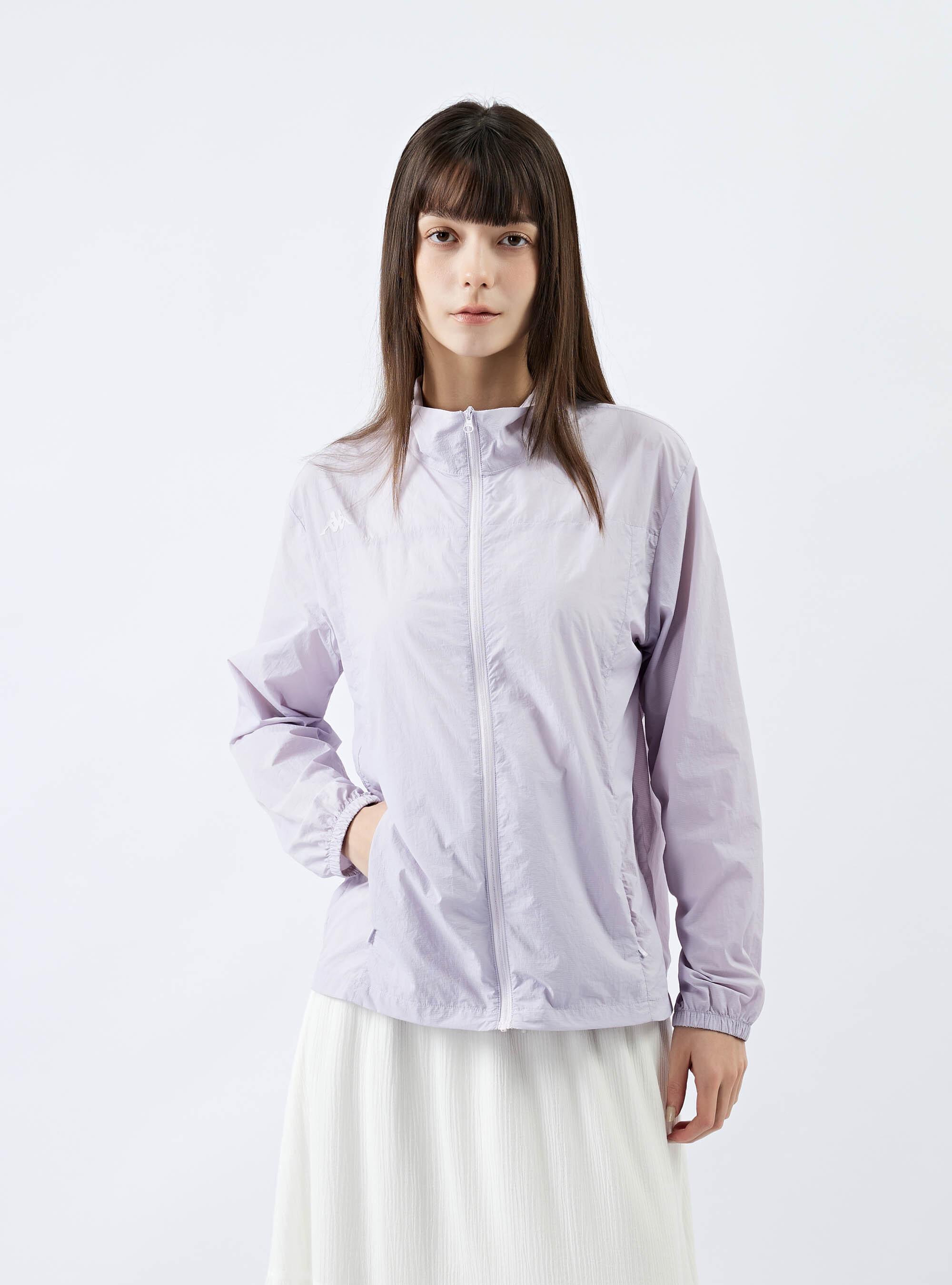 女款 防曬輕薄立領風衣外套