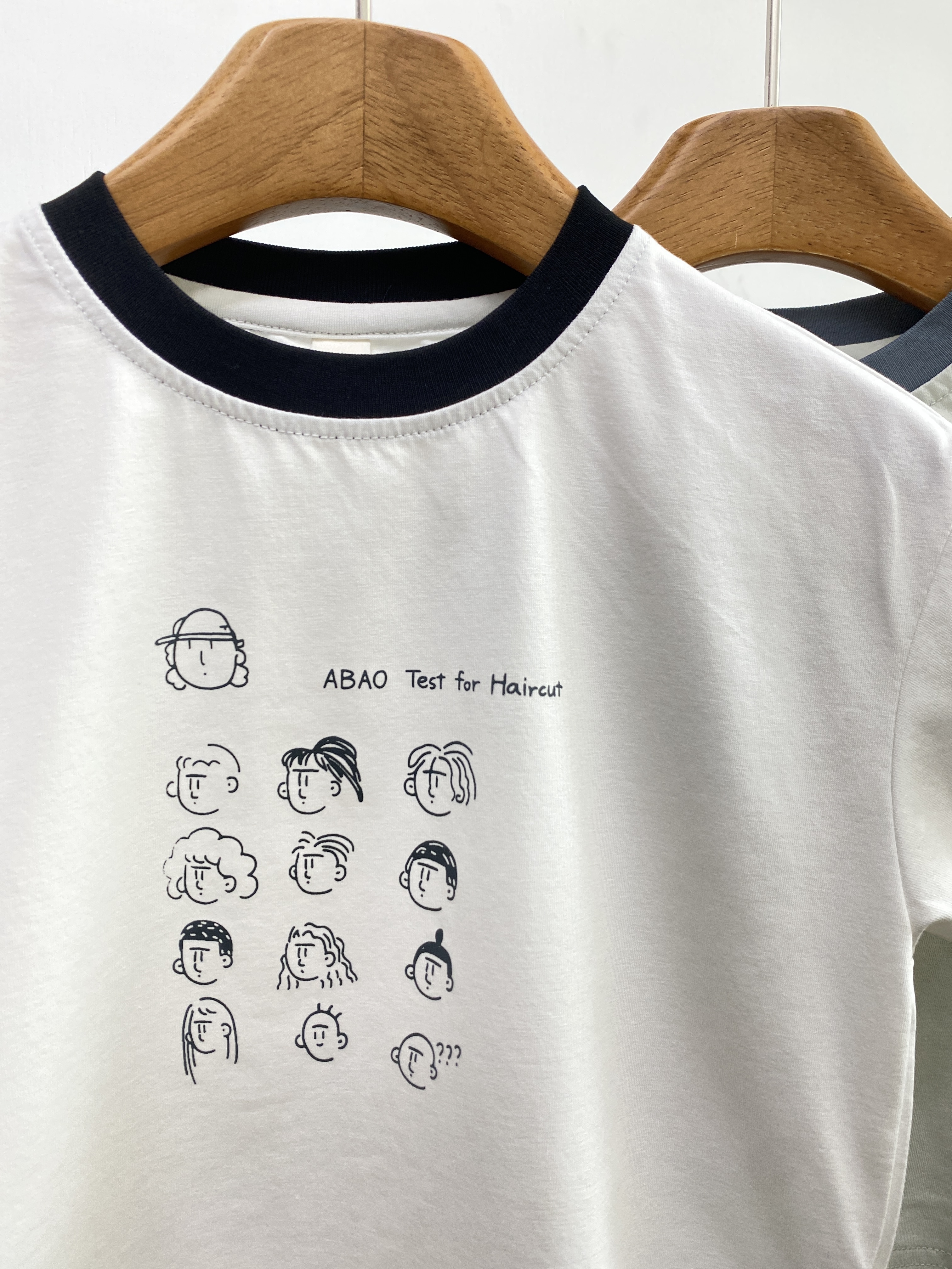 A04514簡約插圖上衣