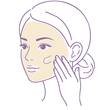 豐傑CC霜用法step3：均勻塗抹