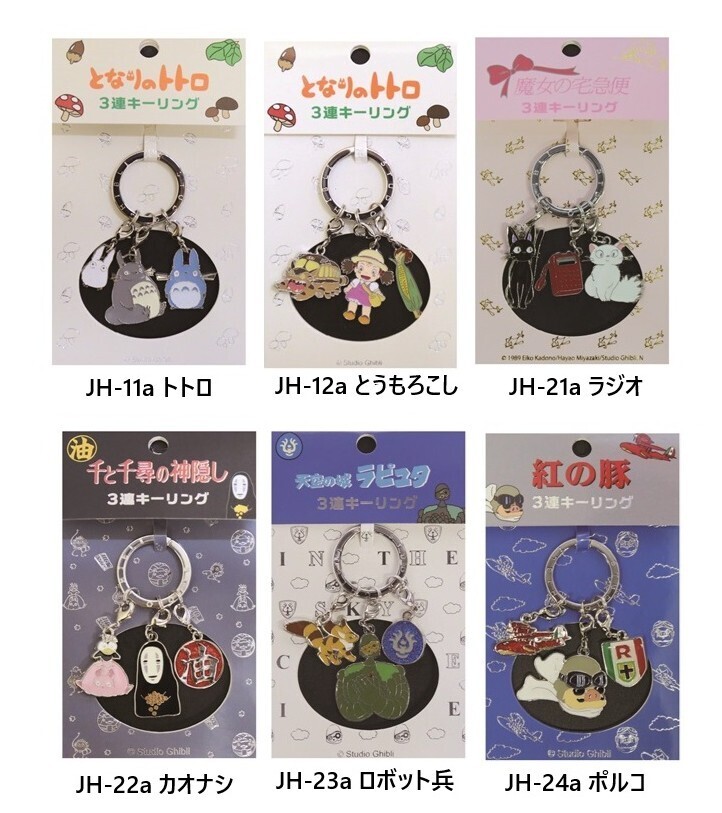 Ghibli Studio Keychain