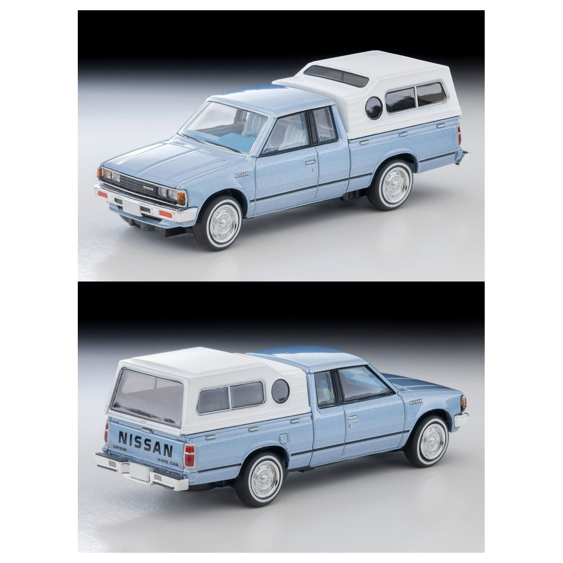 [預訂] Takara Tomy Tomica 限定經典復刻 Neo LV-N374a 日產  Truck King Cab (藍霧色) North American Specification