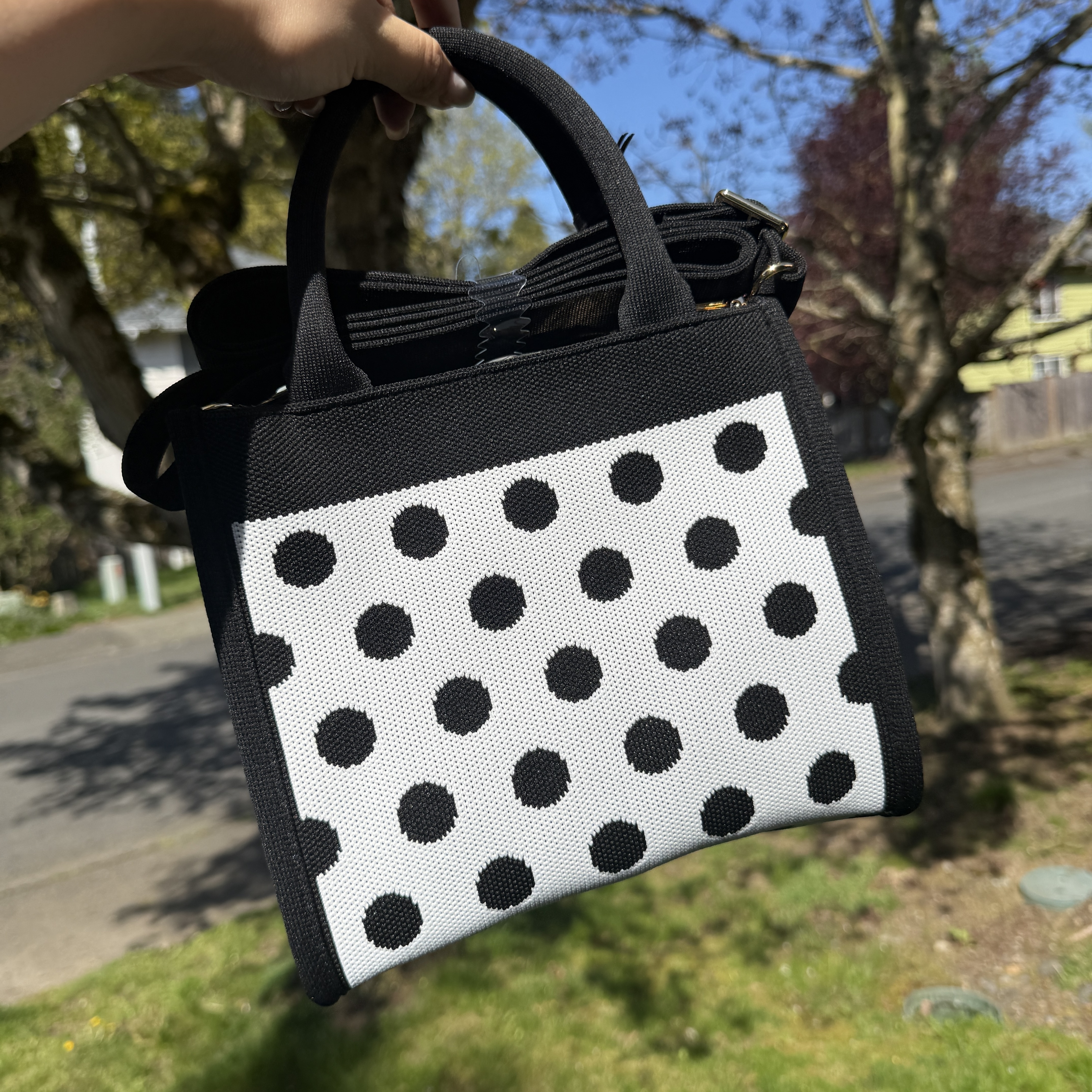 ❰ 美國現貨 ❱ Kate Spade x Target Polka Dot Knit Crossbody