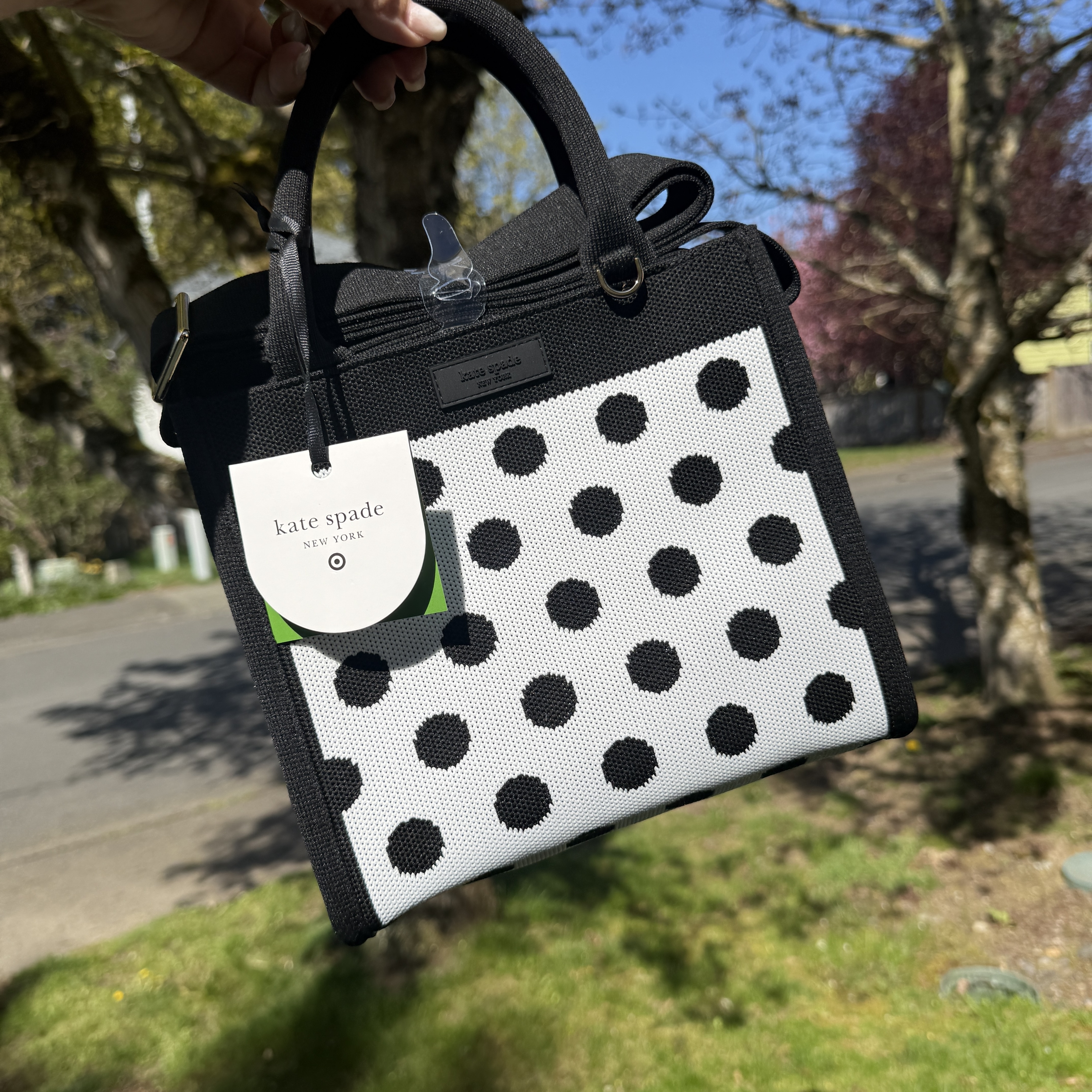 ❰ 美國現貨 ❱ Kate Spade x Target Polka Dot Knit Crossbody