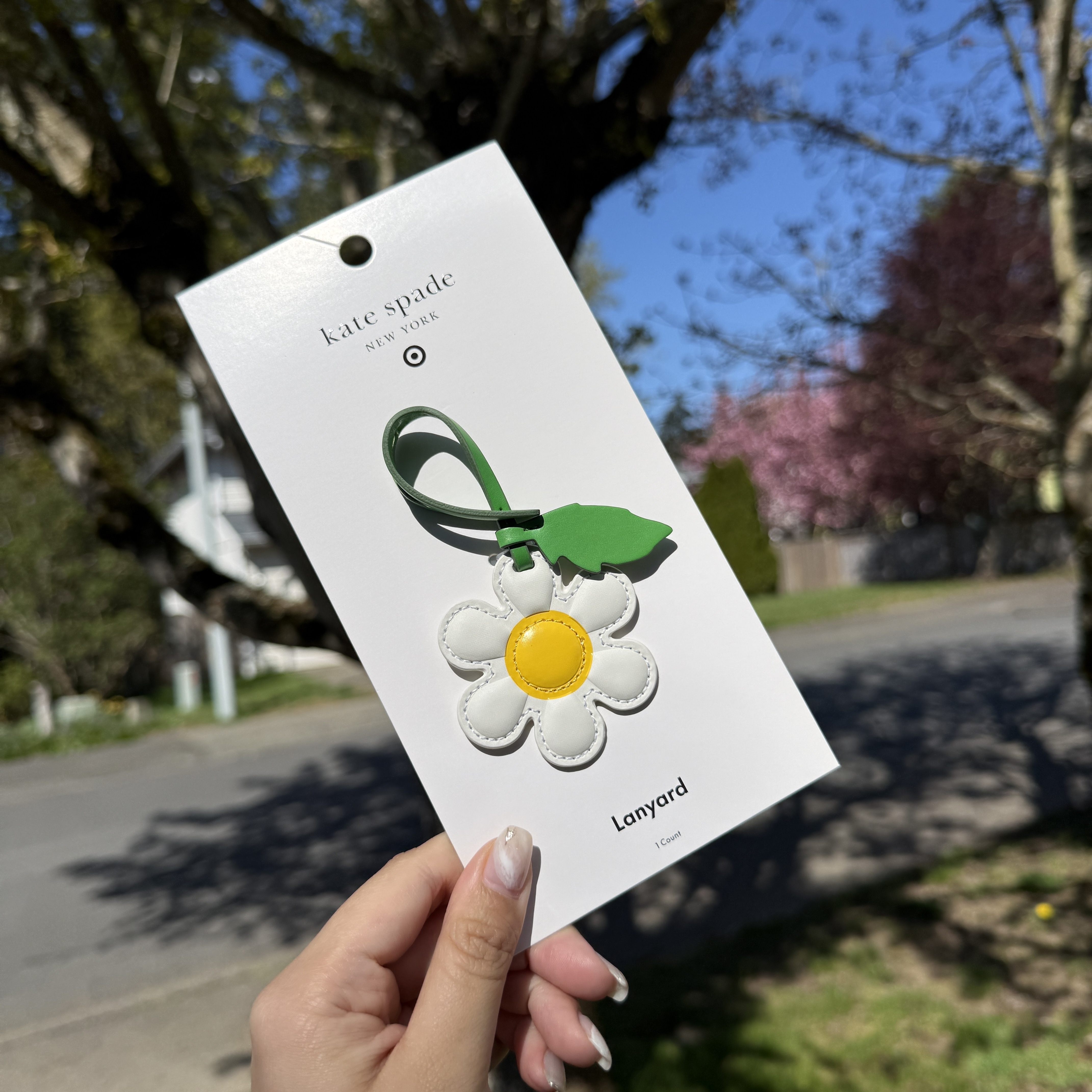 ❰ 美國現貨 ❱ Kate Spade x Target Daisy Bag Charm Keychain