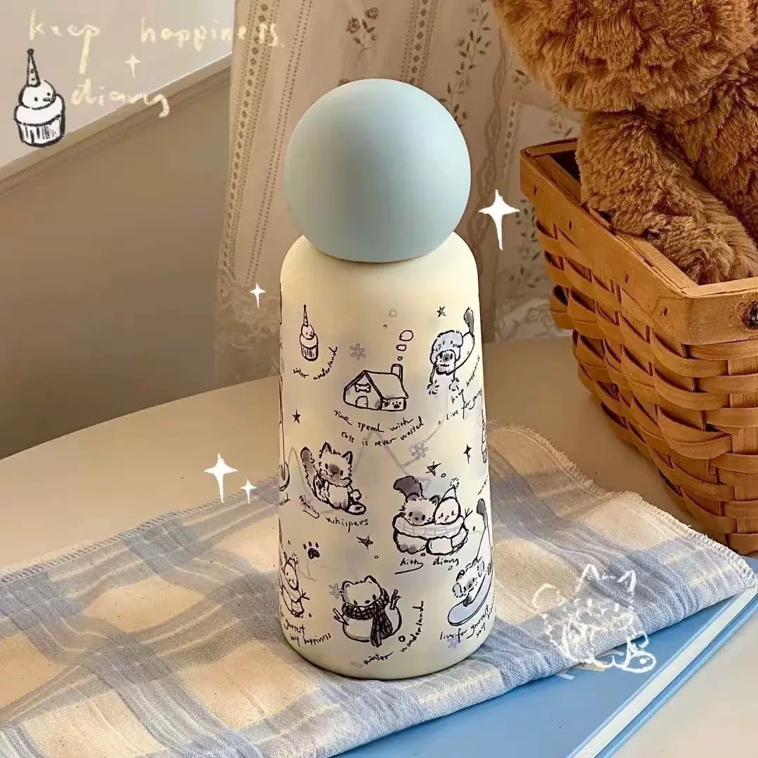 Winter Melody 350ML 316 Stainless Steel Thermal Flask
