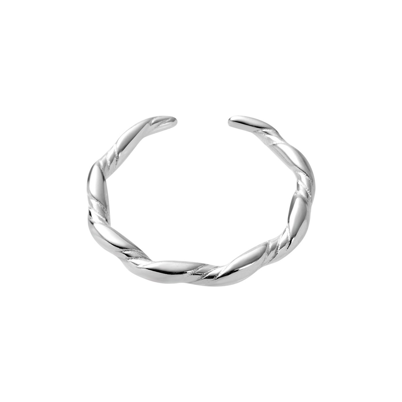 純銀,麻花,戒指,平價飾品