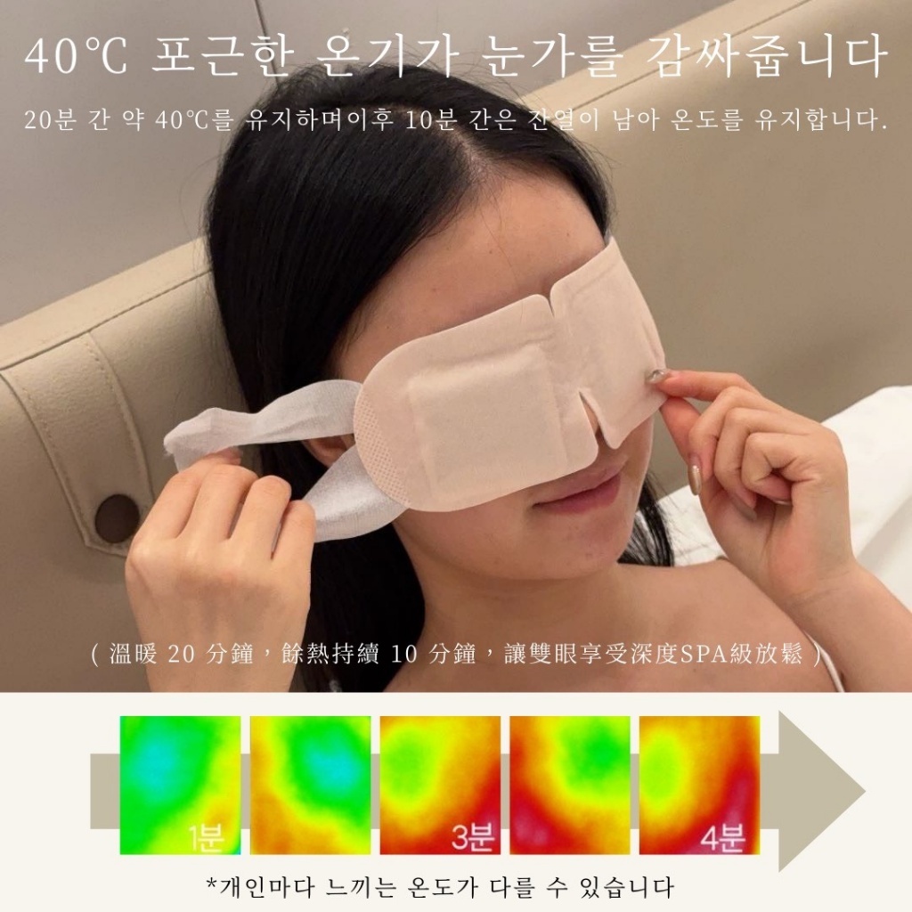 (預購商品)  韓國 MRSRHTH 恆溫蒸氣眼罩 30入盒