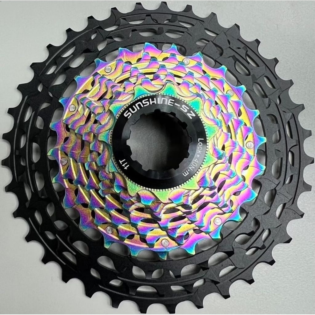 SUNSHINE 日暉輕量化飛輪 日暉飛輪 SU12-1136 SL Shimano HG 12S飛輪 11-36T 金黑