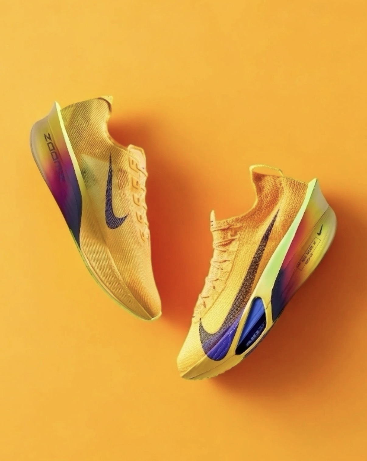 男鞋 NIKE AIR ZOOM ALPHAFLY NEXT% 3 黃紫 碳纖維 輕盈 緩震 透氣 慢跑 運動鞋【FD8311-800】