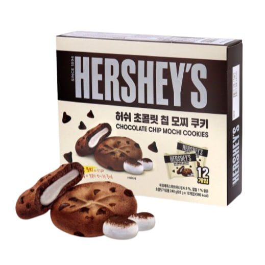 [K] KOREA HERSHEY'S CHOCOLATE CHIP MOCHI COOKIES , 240G, KK23 (KK23)