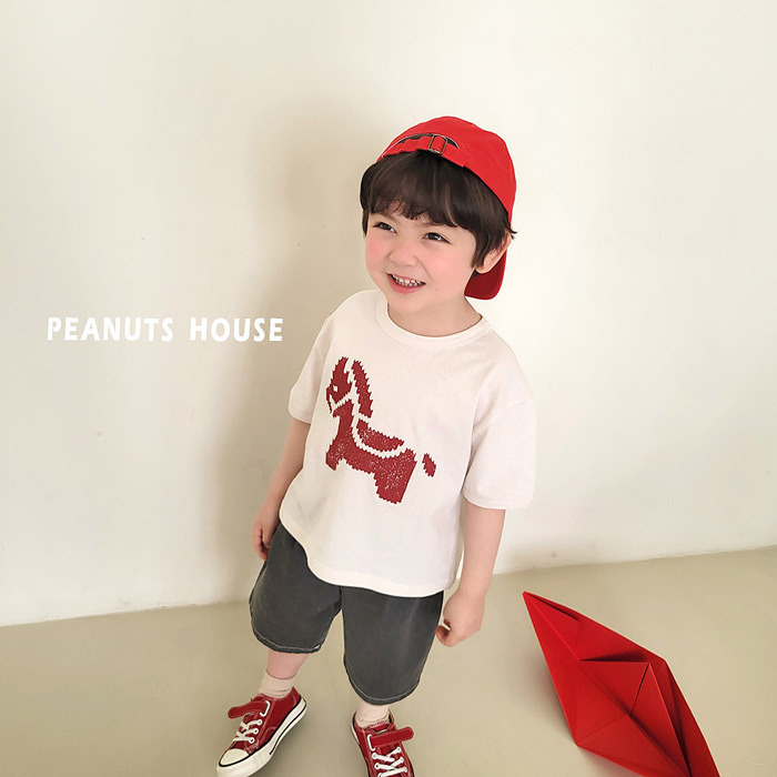 正韓夏PEANUTS 兩色小馬上衣