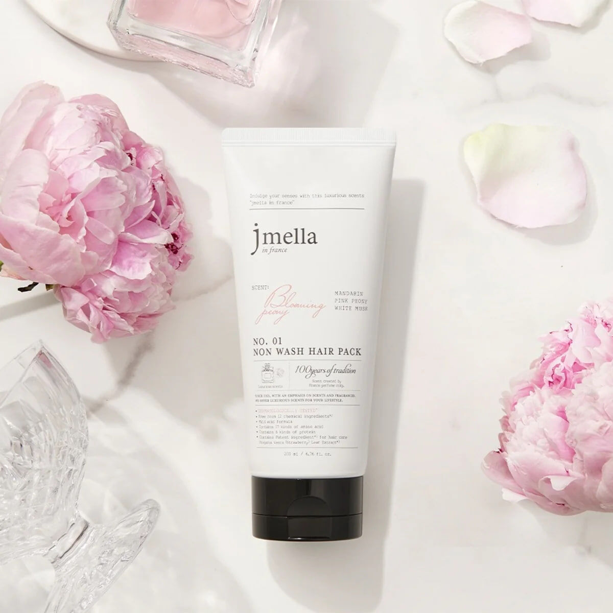[S] BEAUTY JMSOLUTION MLHM-BP01KK01 JMELLA IN FRANCE BLOOMING PEONY NON-WASH HAIR PACK, 8809794736025 (SBU328)