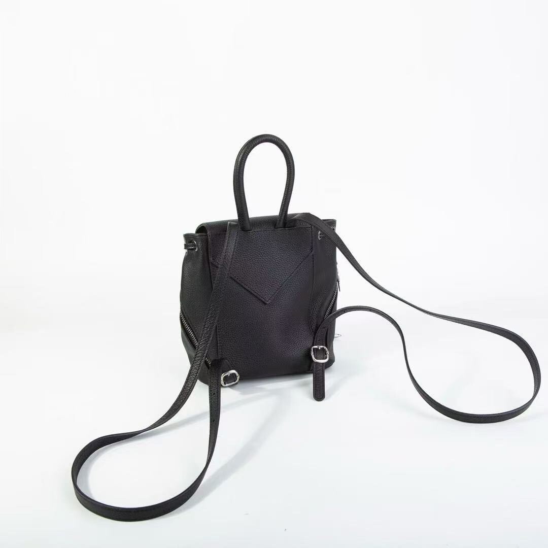 0312【克羅心真皮束口後背包】