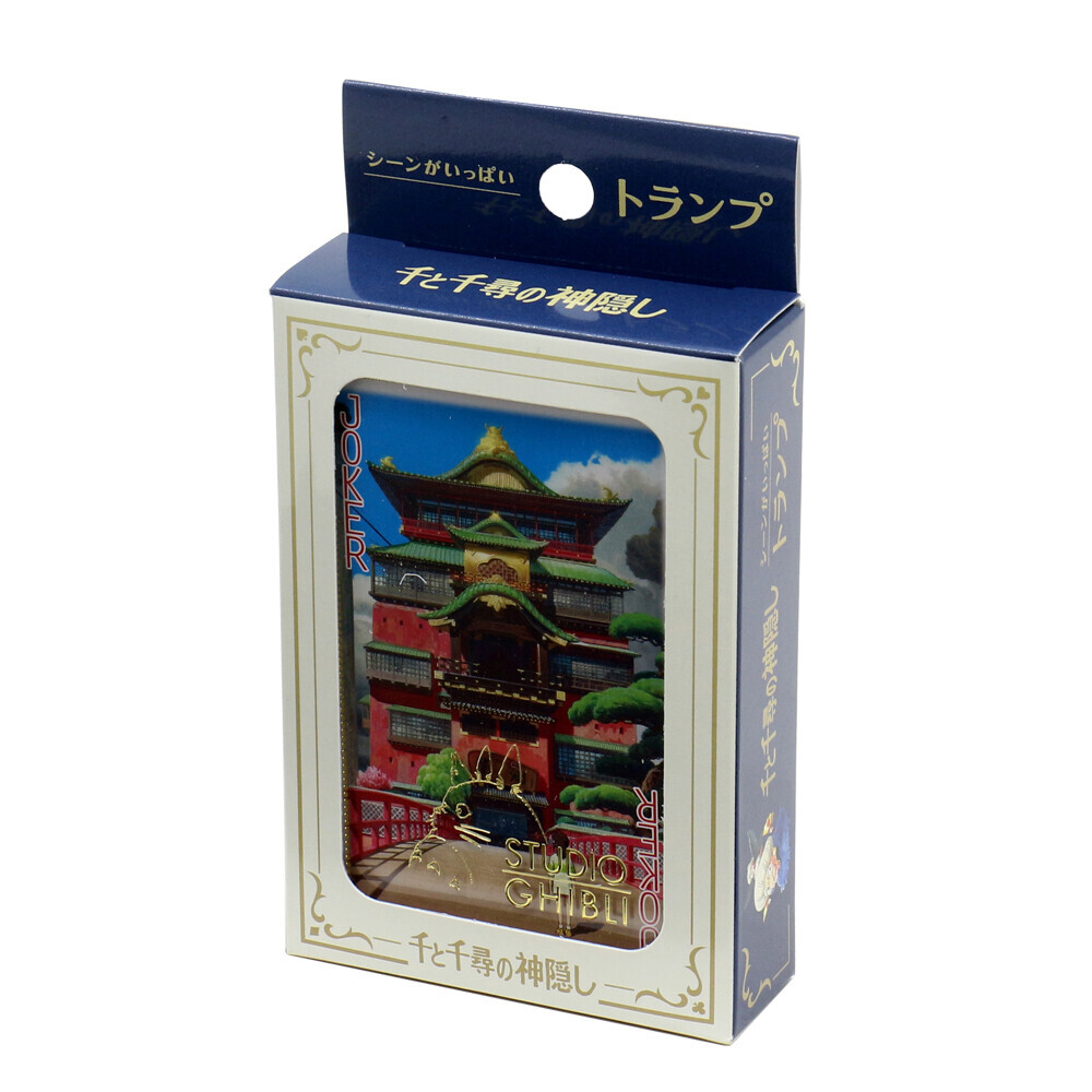Studio Ghibli Spirited Away Scenes Poker